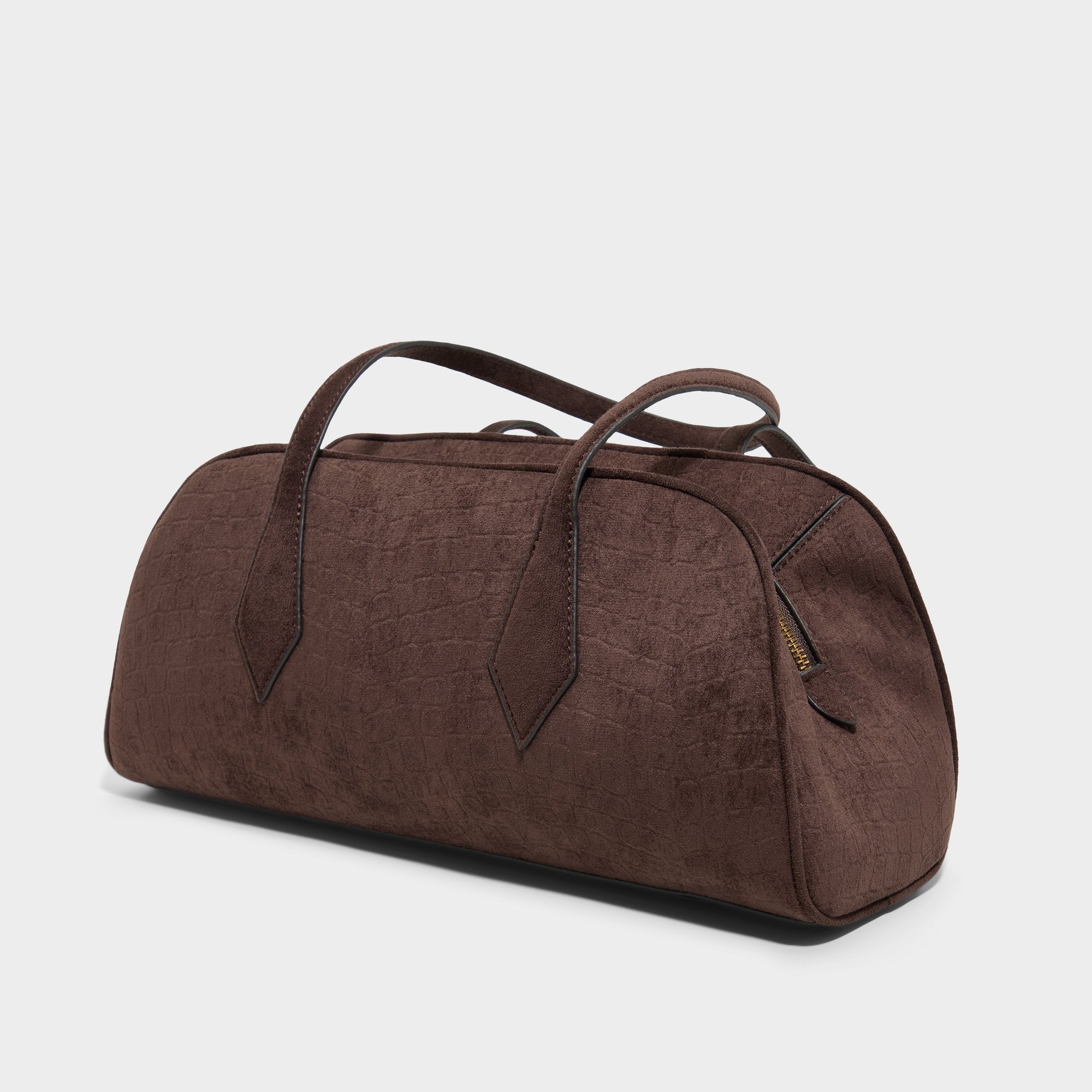 ALDO The Everyday Bag sac suède marron