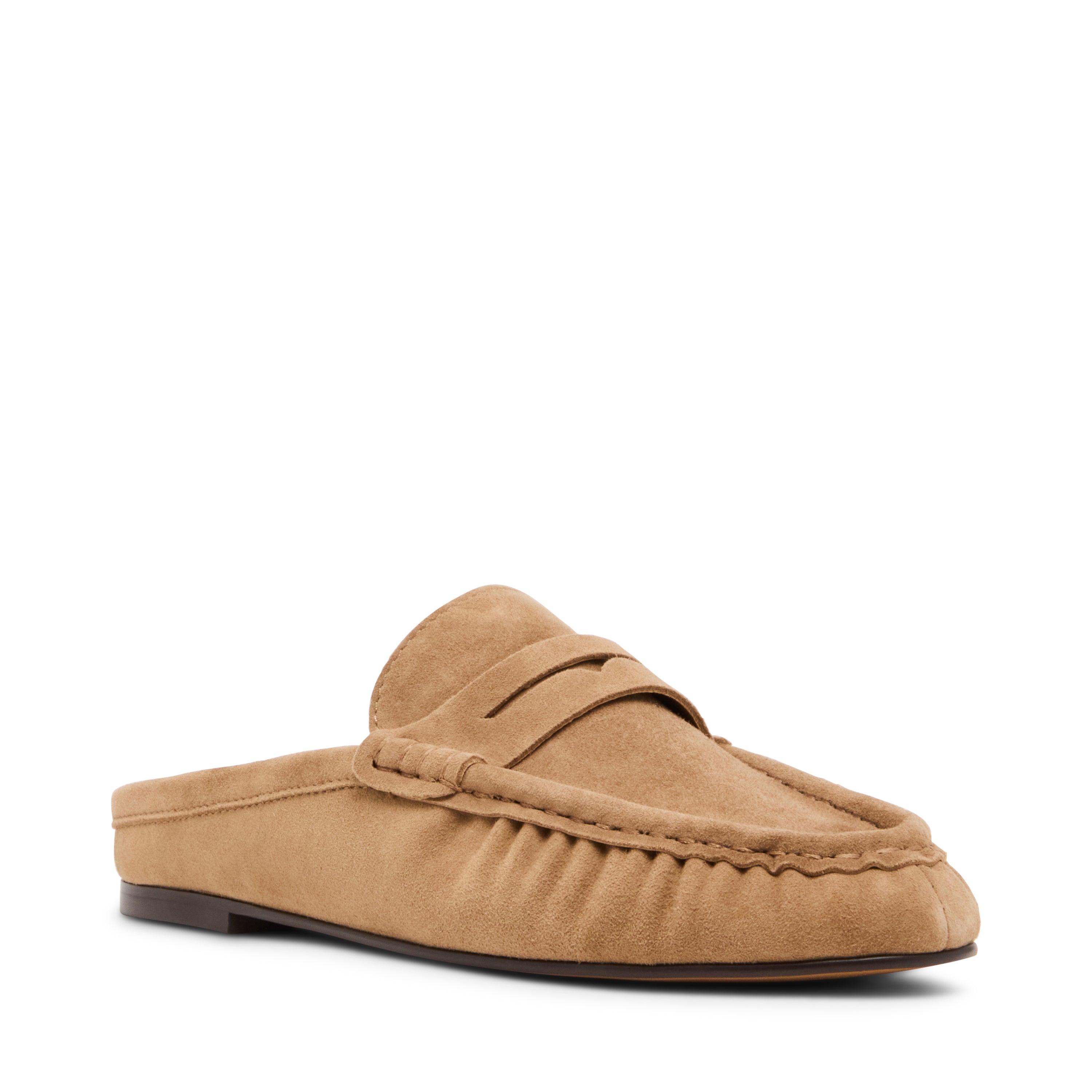 Steve Madden Rafe mule taupe suède cuir