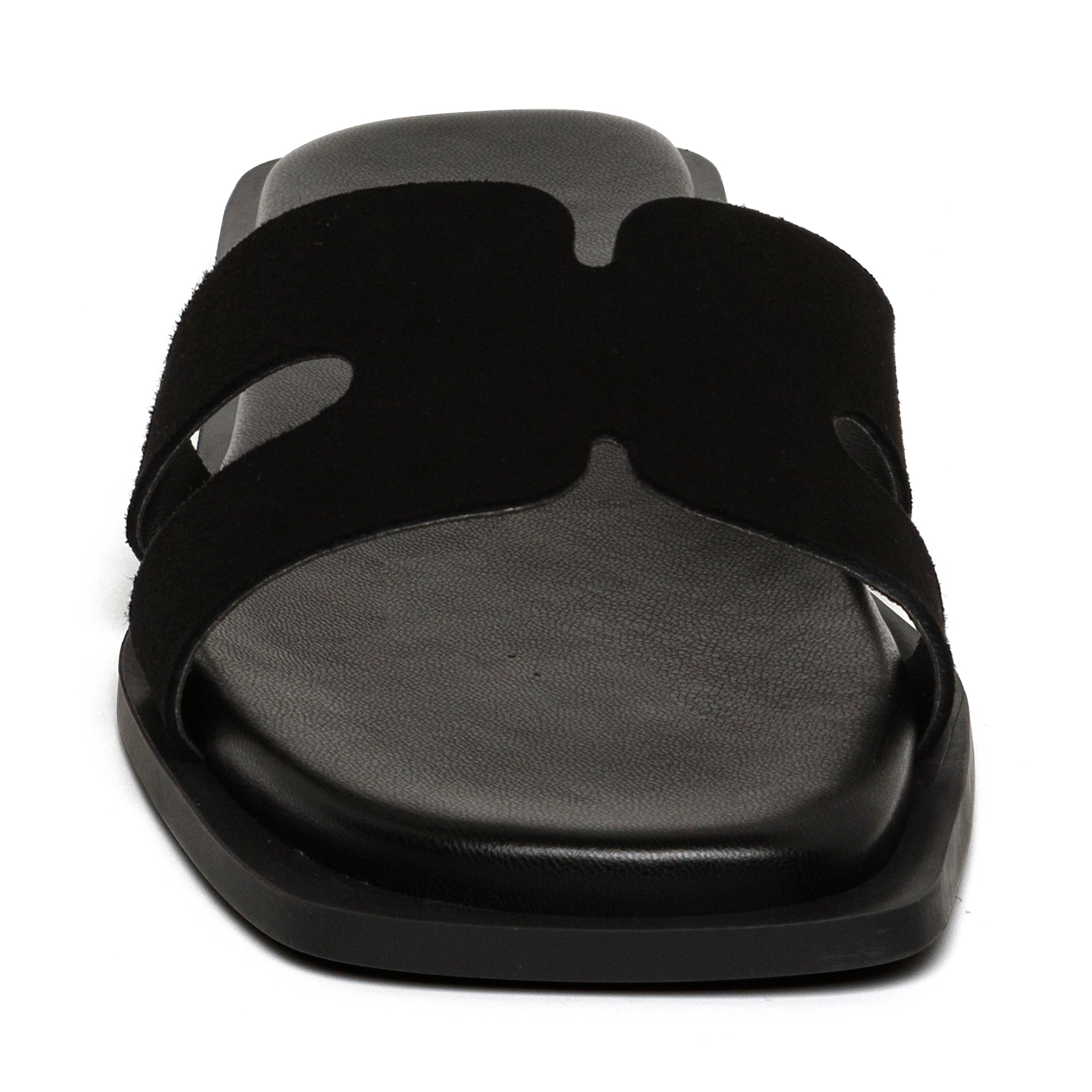 Steve Madden Sofia Slide mules noir suède plates