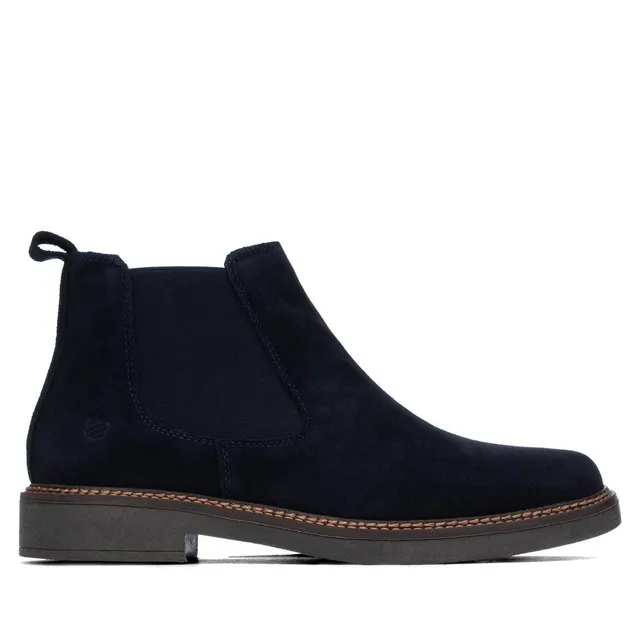 Carmela 16434803 boots homme navy cuir suède