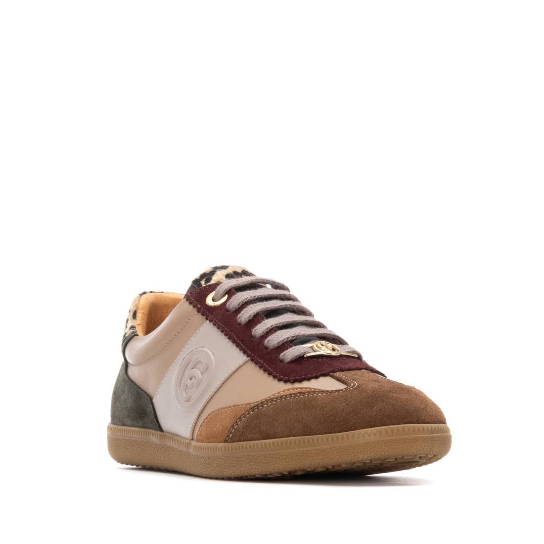Carmela 16264006 basket femme multicolore cuir plate