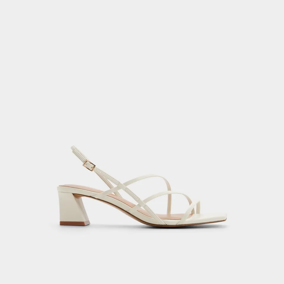ALDO Maegann bottes blanches femme à talon
