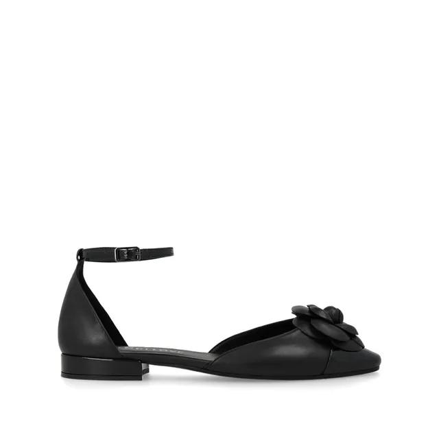 LODI AMB5304 ballerines noires cuir véritable