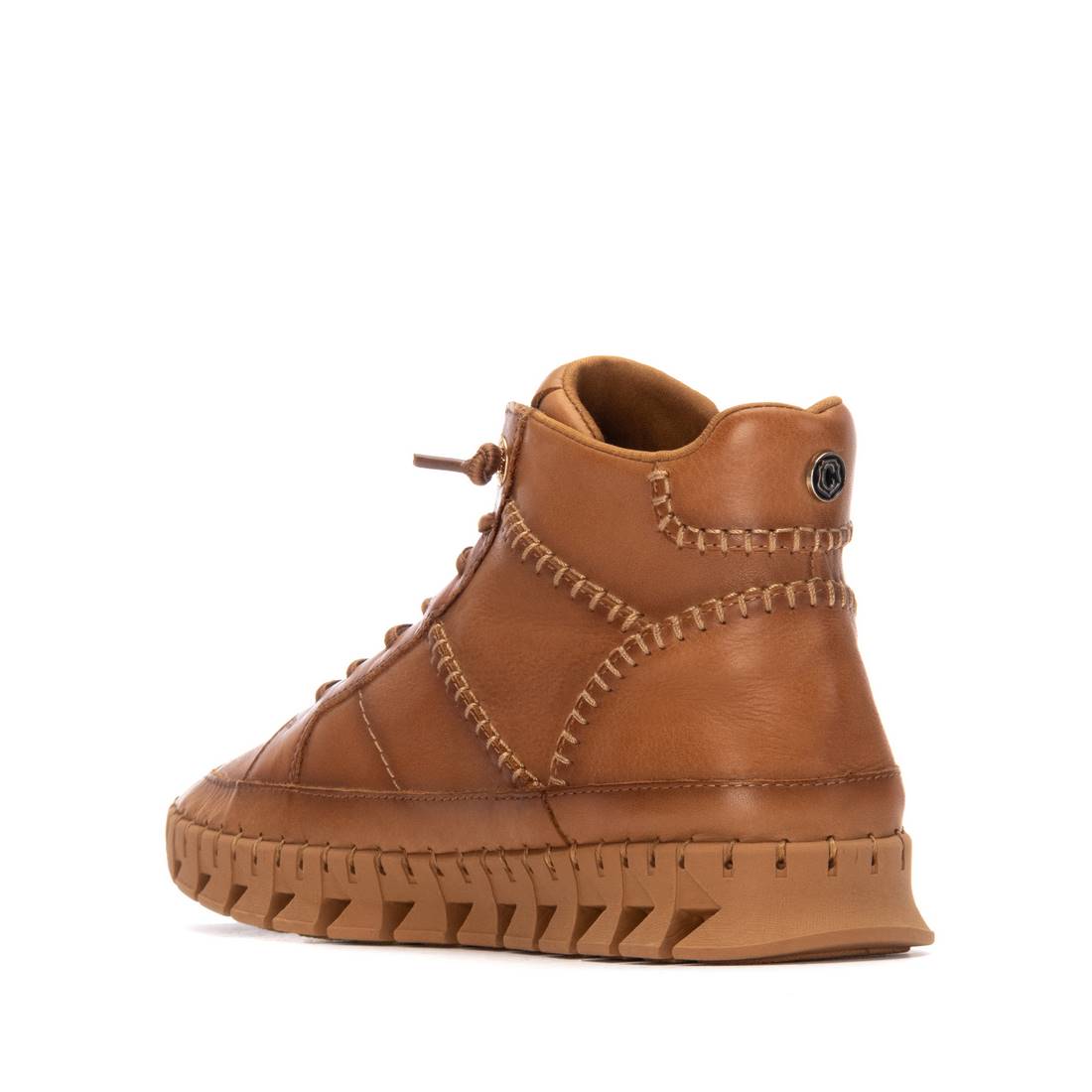 Carmela 16270801 bottines cuir camel femme