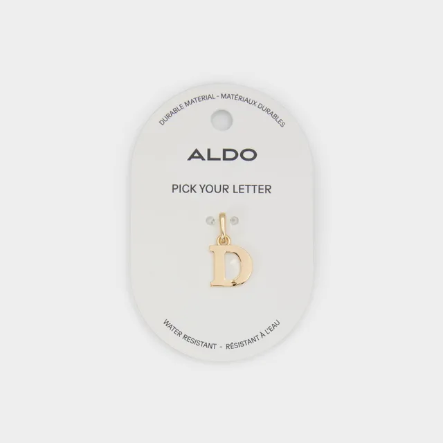 ALDO Initials breloque charm métallisée étanche