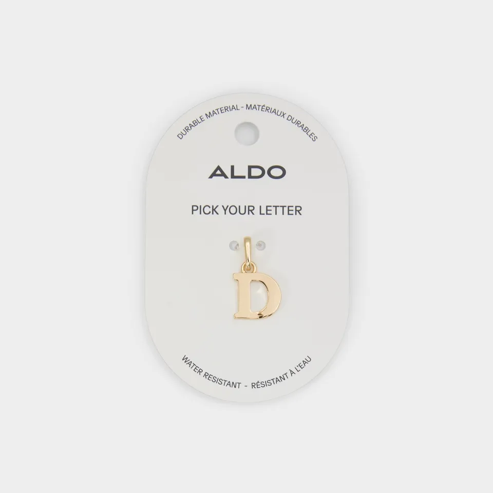 ALDO Initials breloque charm métallisée étanche