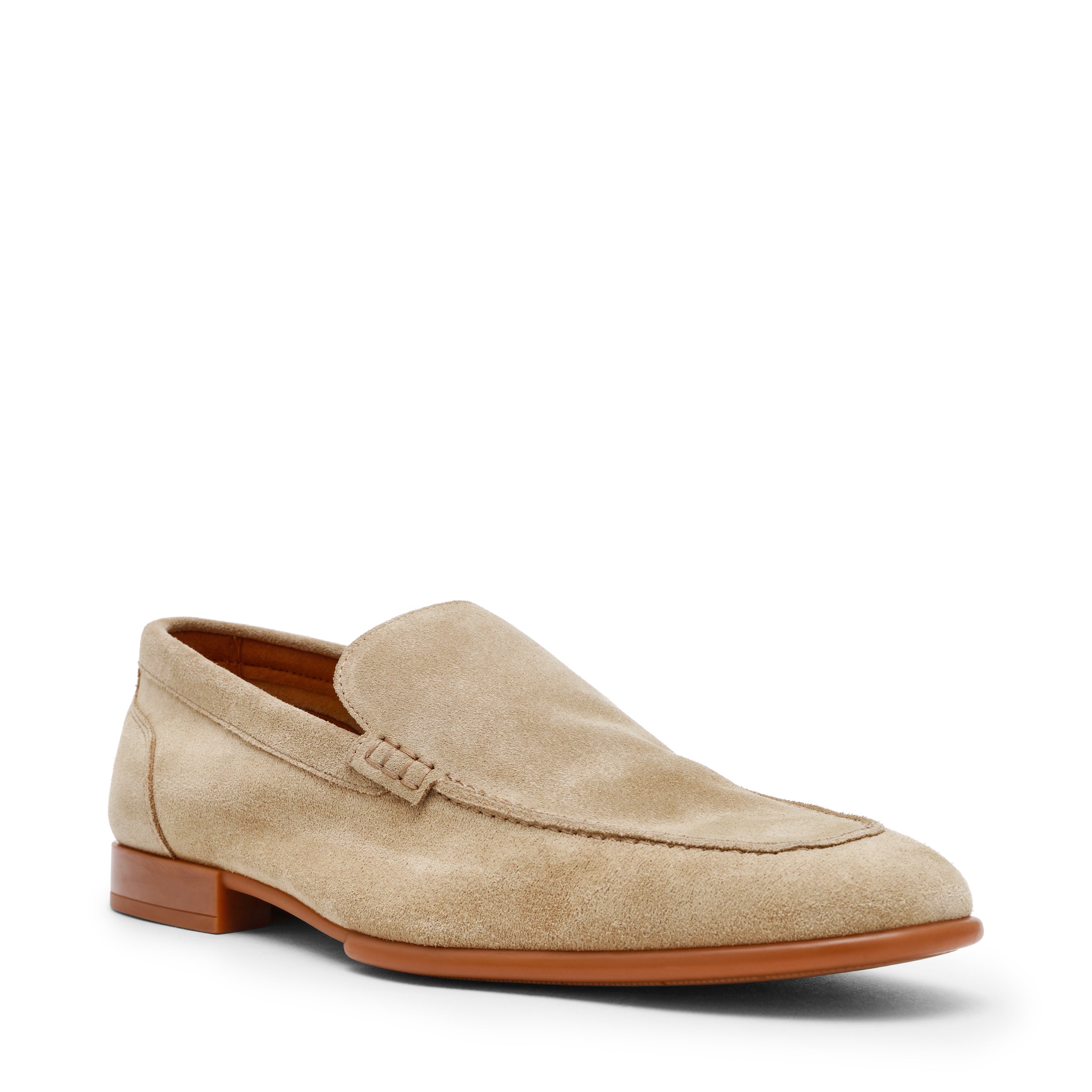 Steve Madden Eirik mocassins homme taupe daim