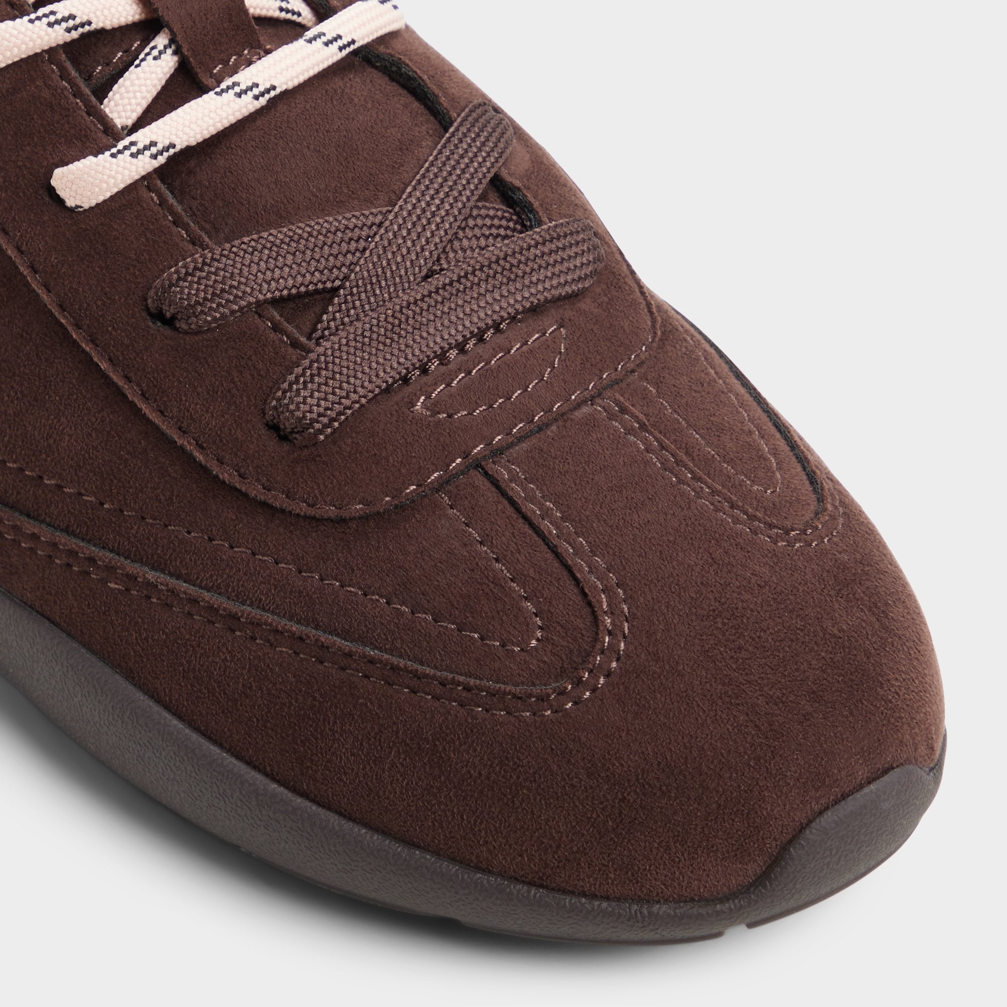 ALDO Lyvie baskets toile marron femme