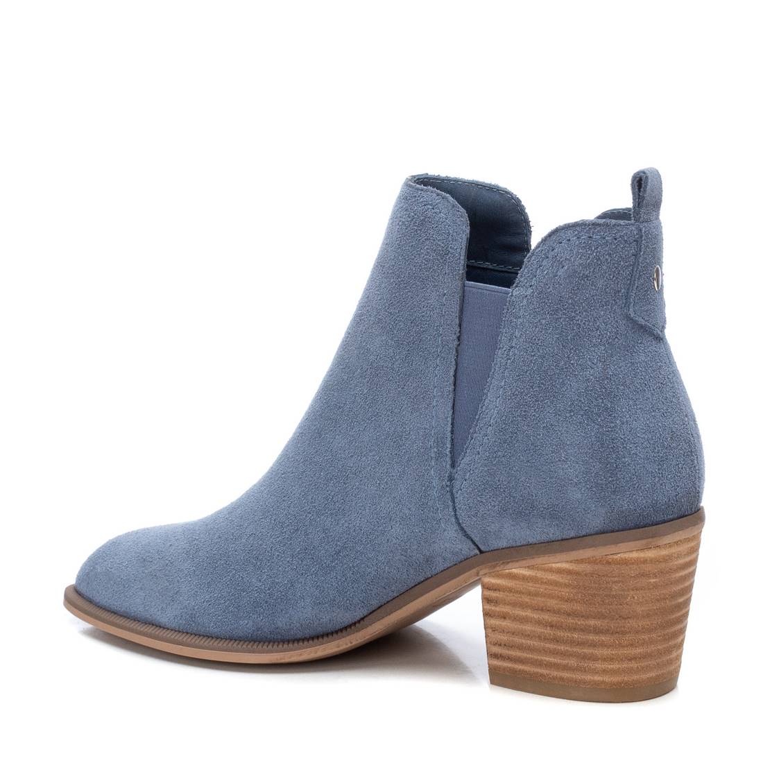 Carmela 160619 16061907 bottine cuir bleue talon 6 cm