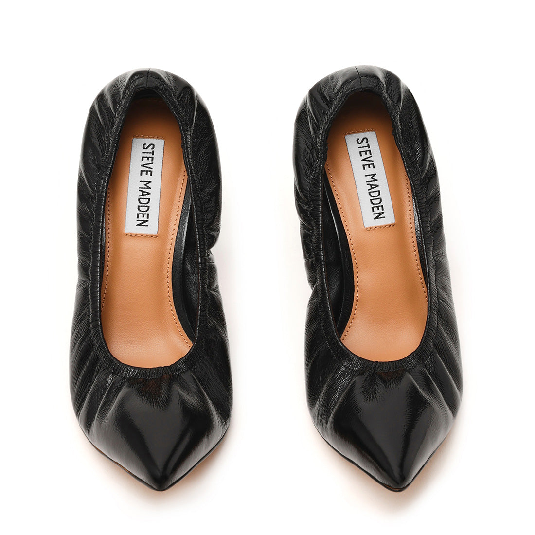 Steve Madden Farida escarpin cuir noir 10 cm