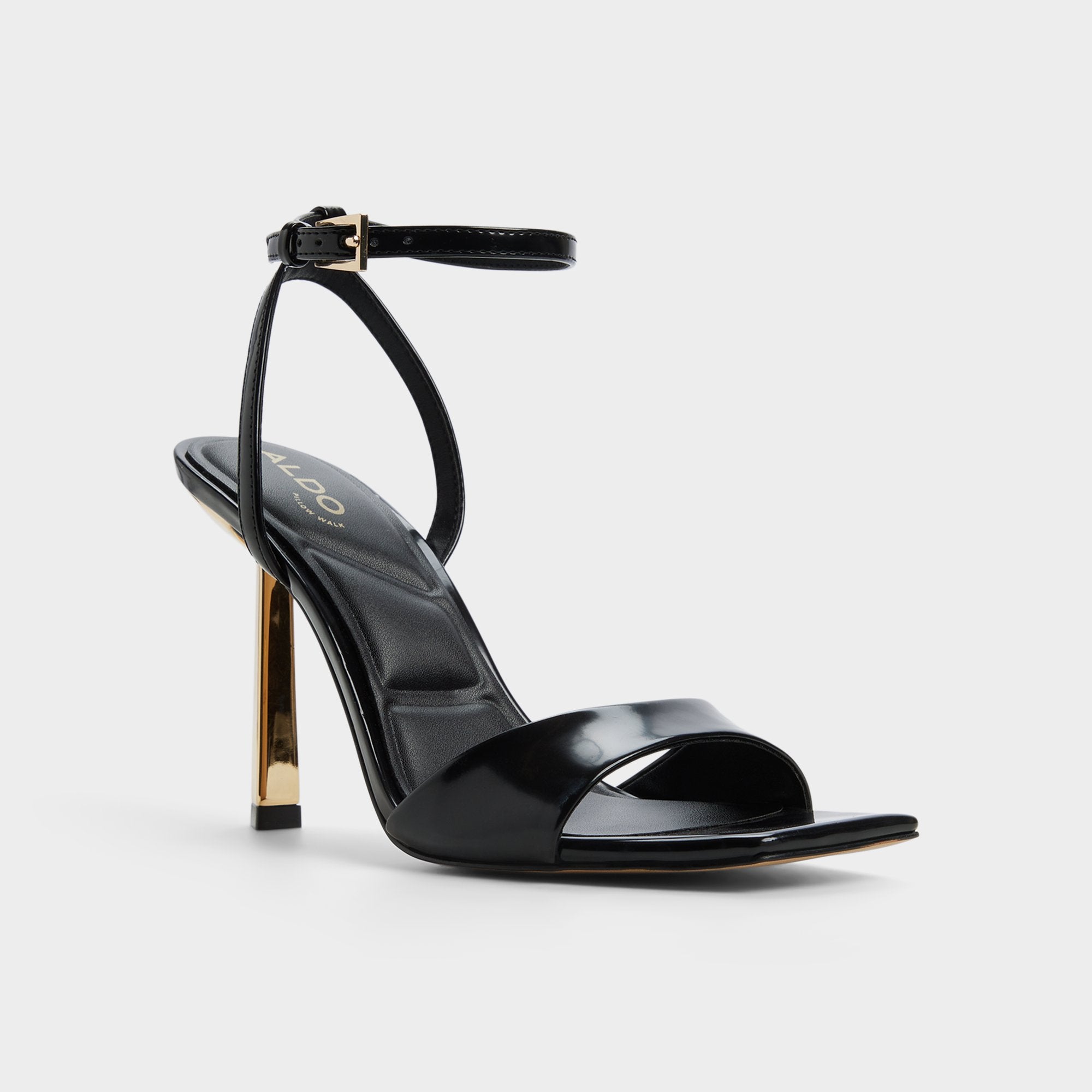 ALDO Illustrious sandales à talon noires à brides