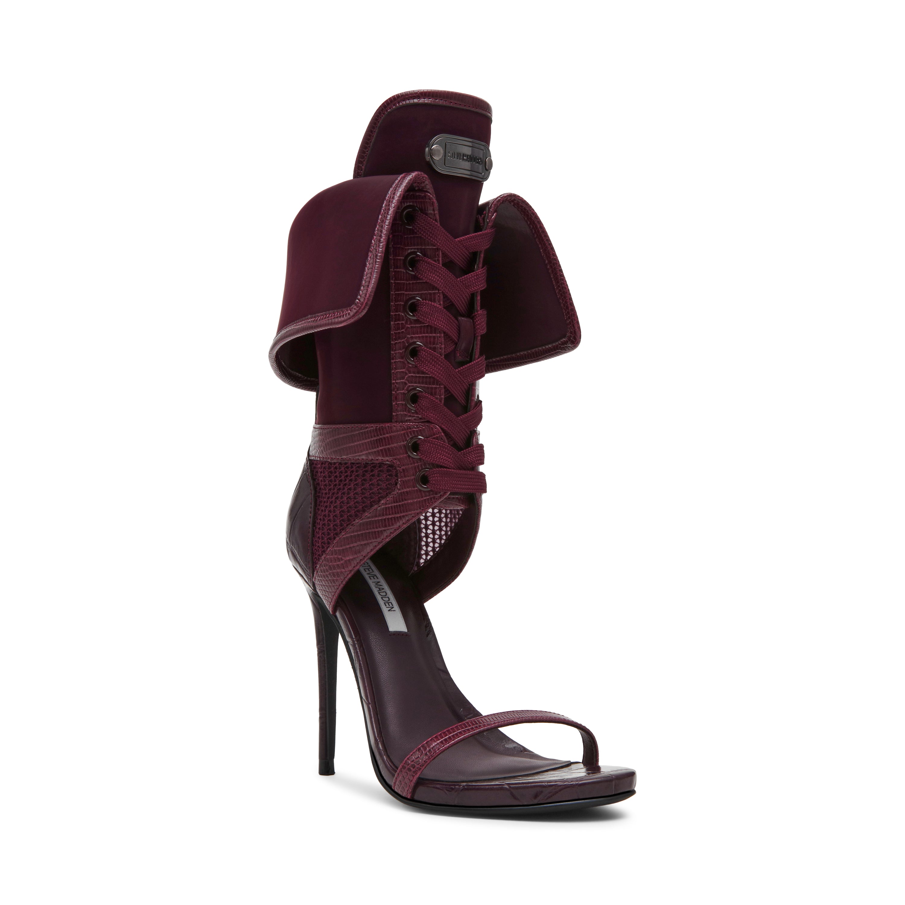 Steve Madden Casella sandale à talon prune 10 cm