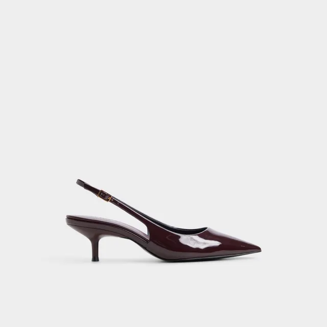ALDO Sabbie bottines bordeaux talon kitten