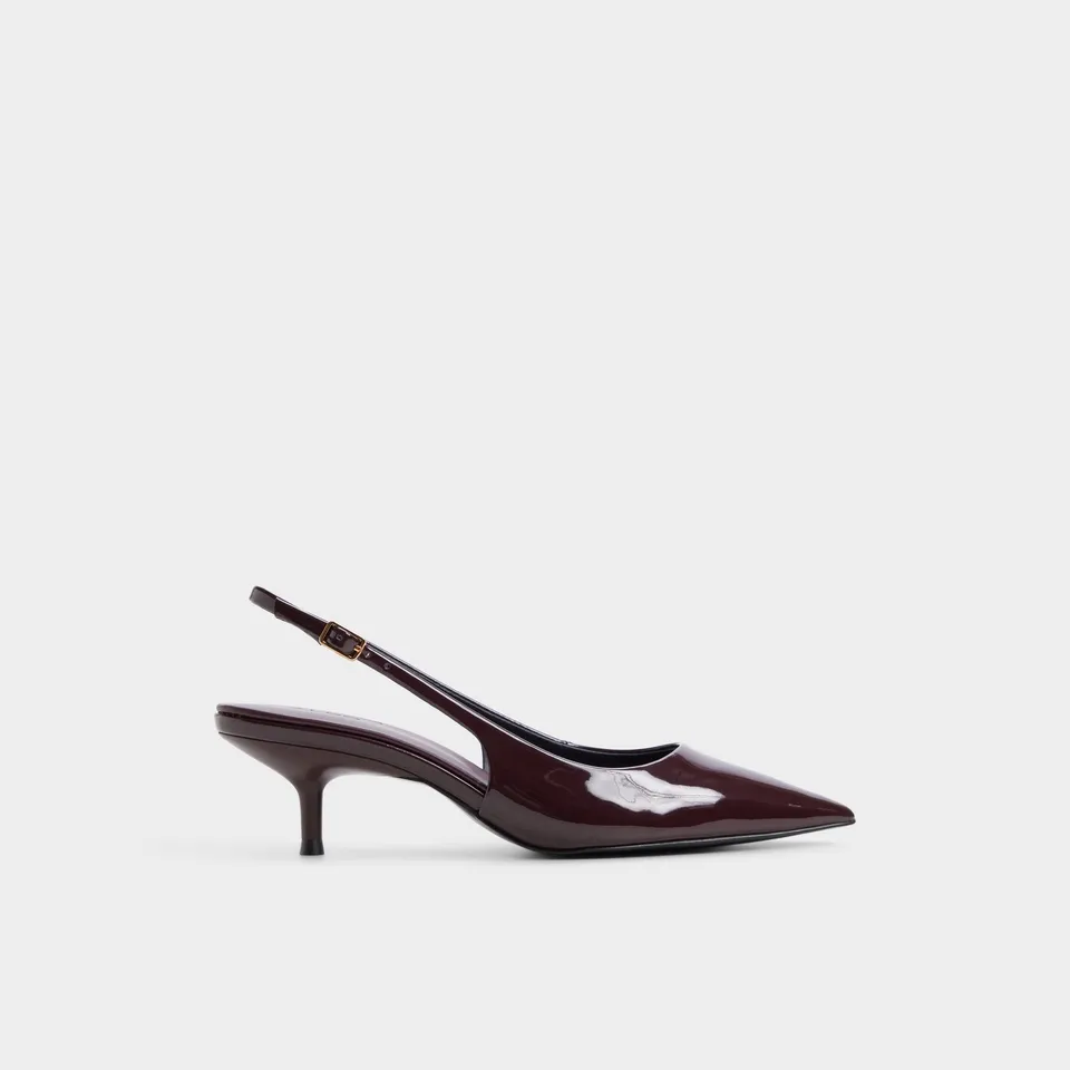 ALDO Sabbie bottines bordeaux talon kitten