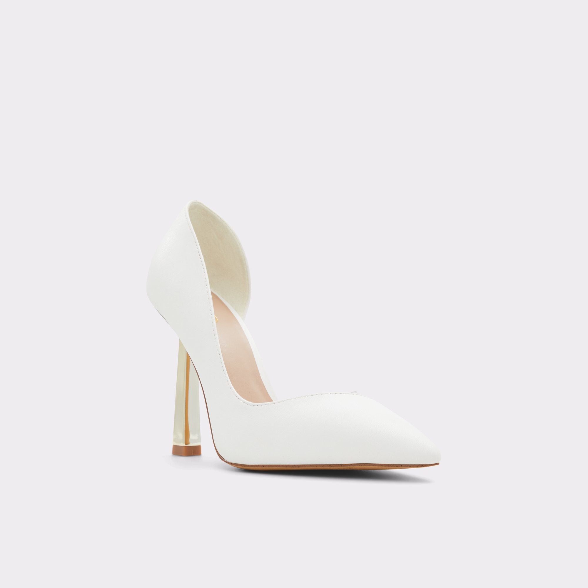 ALDO Paisley escarpins talon aiguille blanc