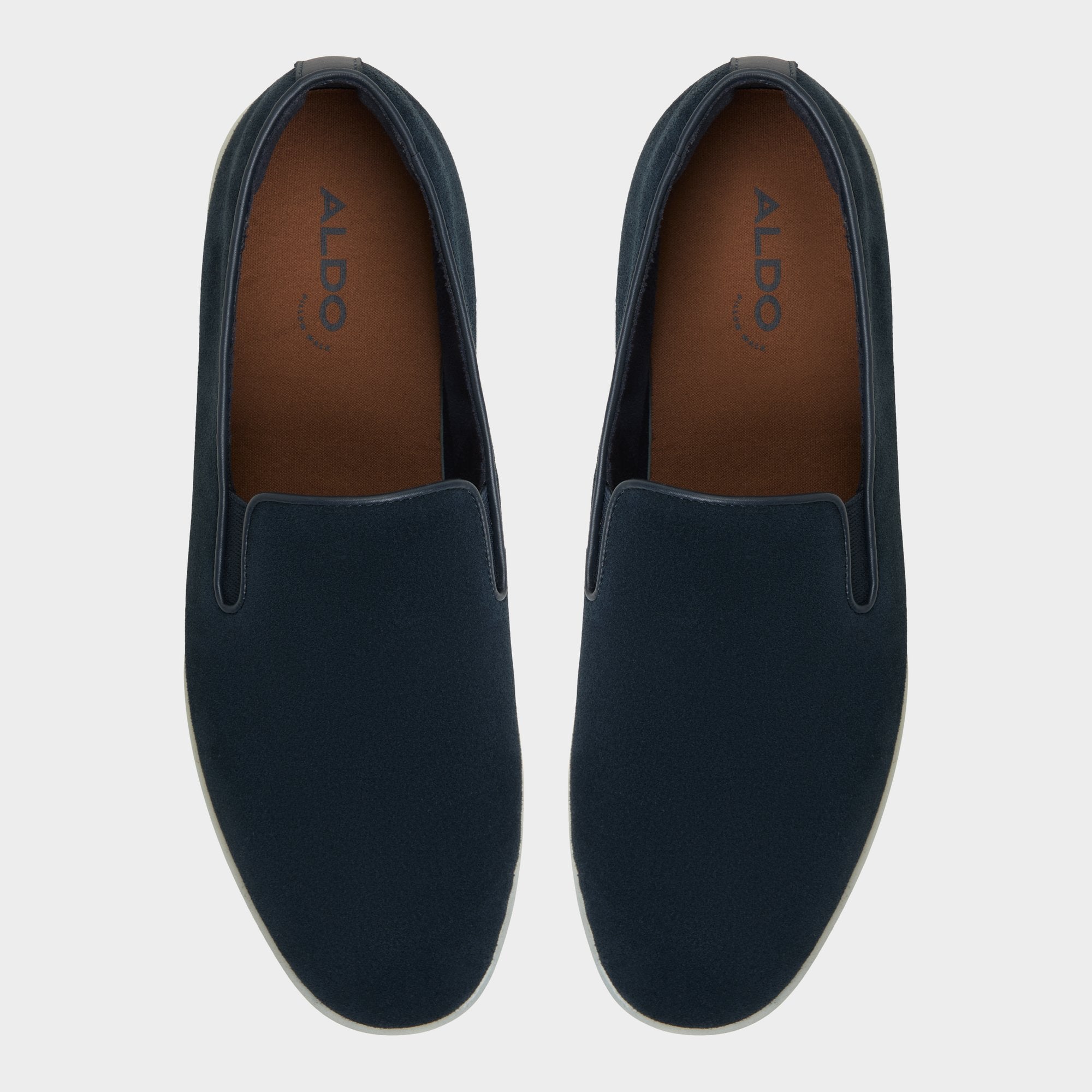 ALDO Seawind mocassin suède bleu confort