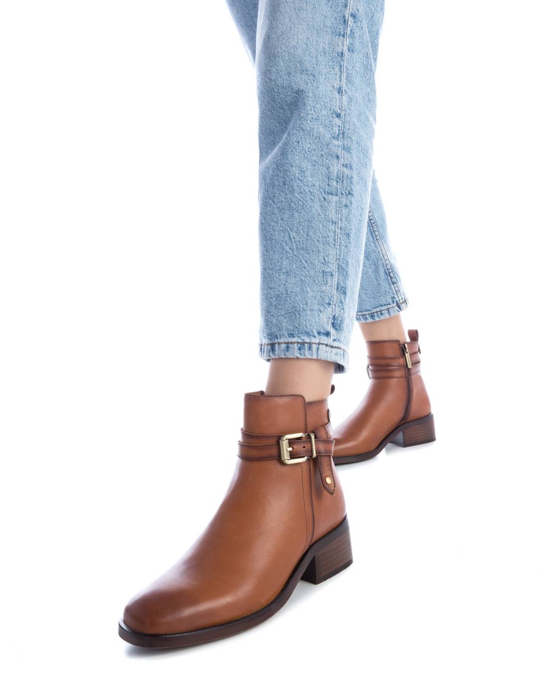 Carmela 16095102 bottine femme marron cuir talon 4 cm
