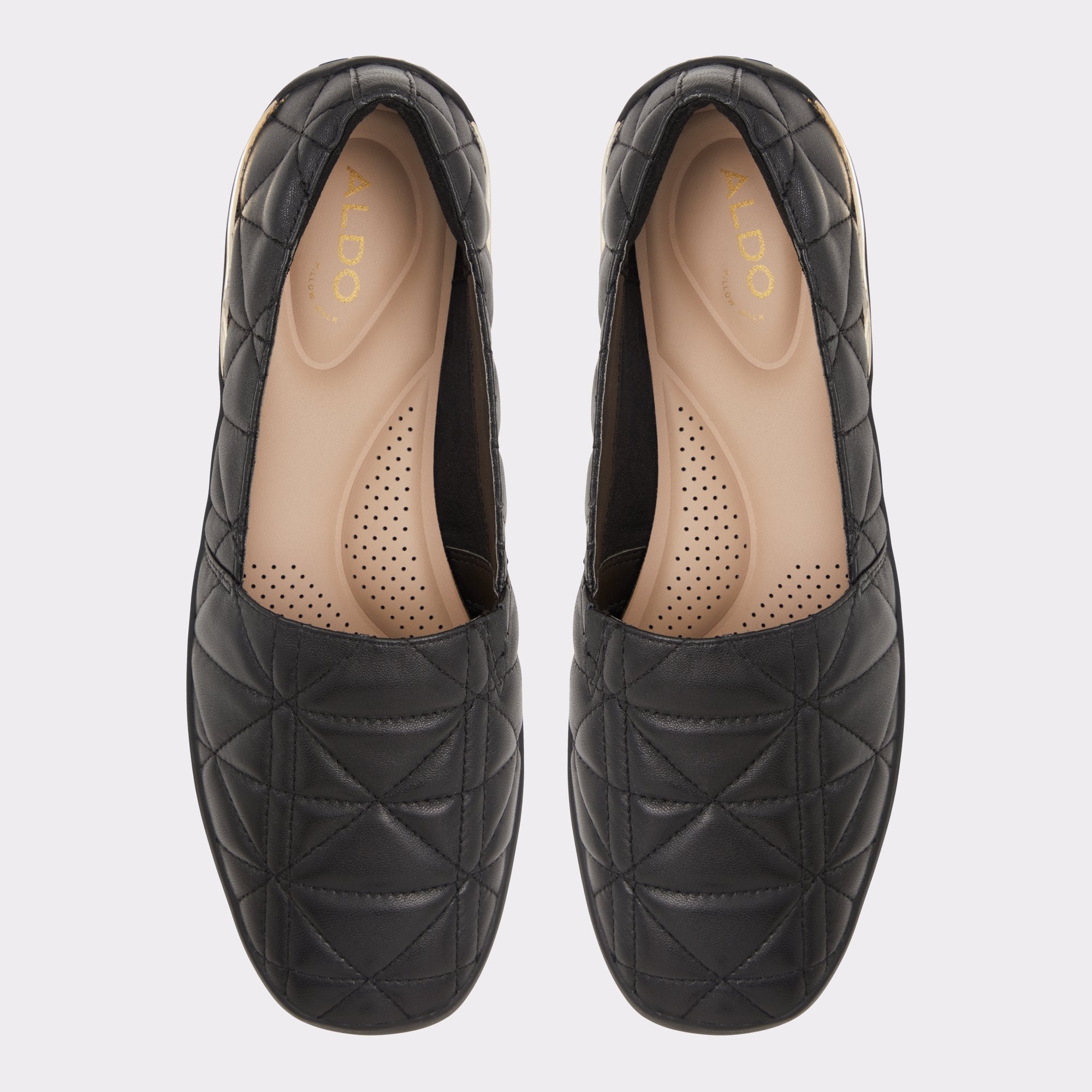 ALDO Quilten escarpins slip-on matelassés confortables