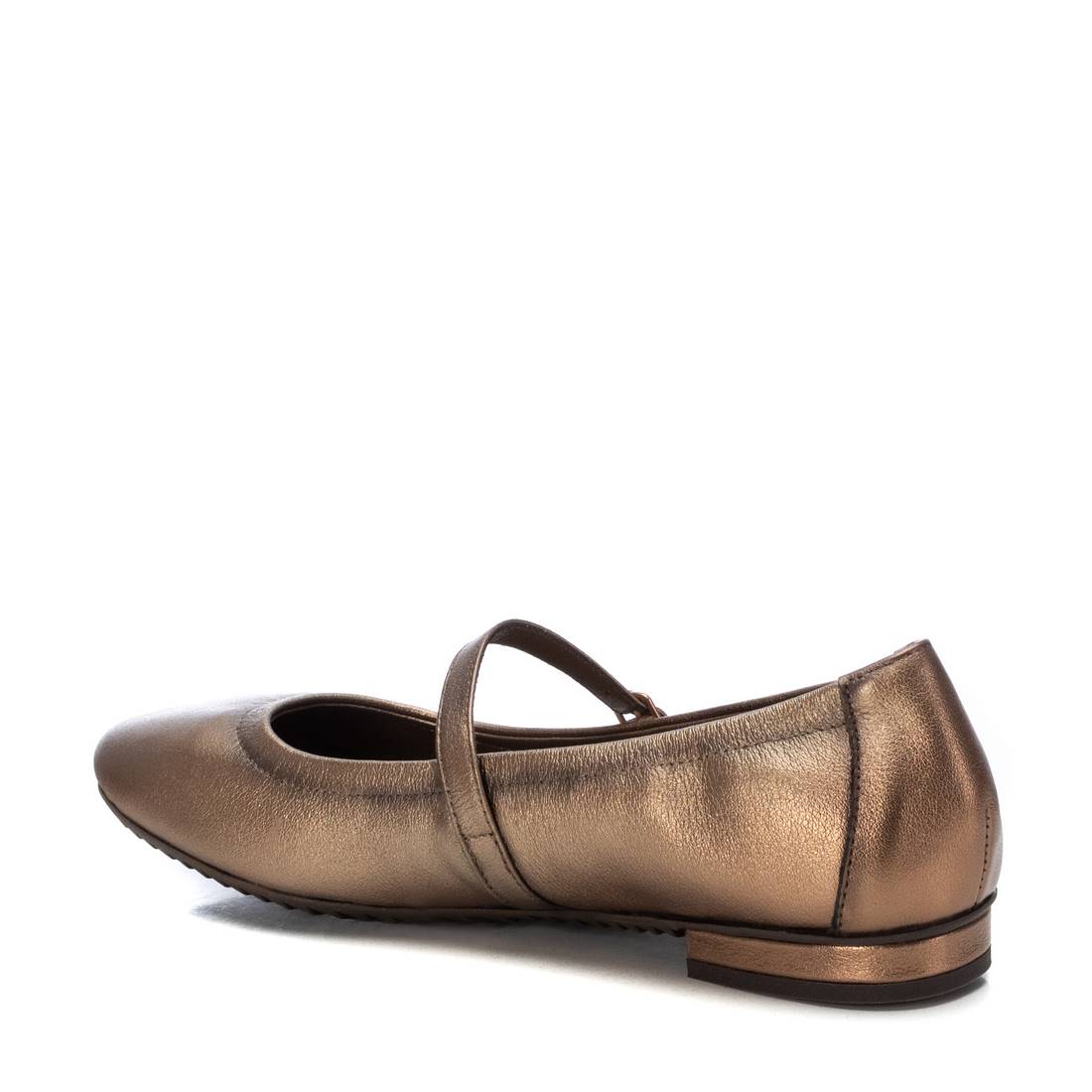 Carmela 16201301 ballerine femme cuir doré boucle
