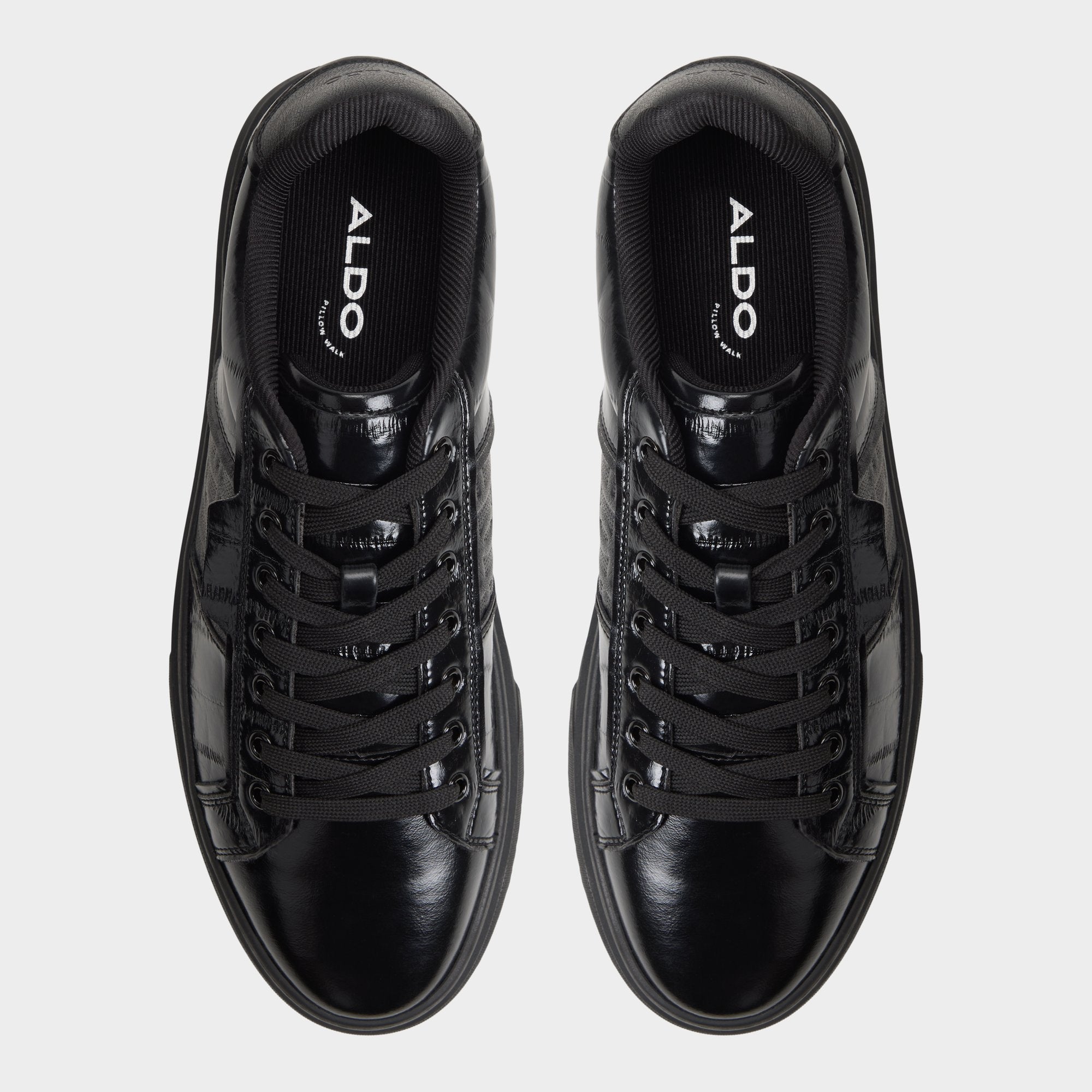 ALDO Courtline baskets basses noires homme