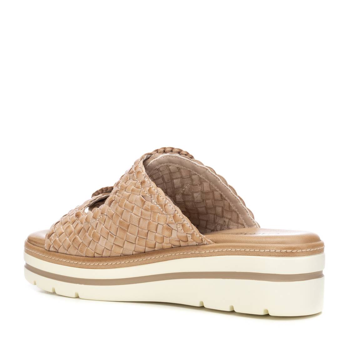 Carmela 162335 16233501 sandale compensée cuir beige