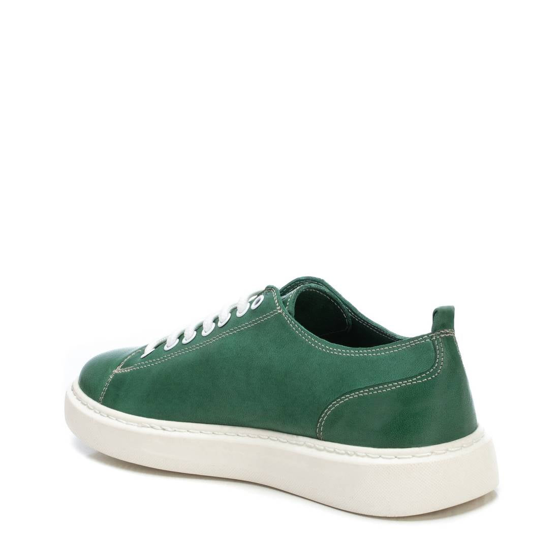 Carmela 16043605 baskets cuir vertes lacets
