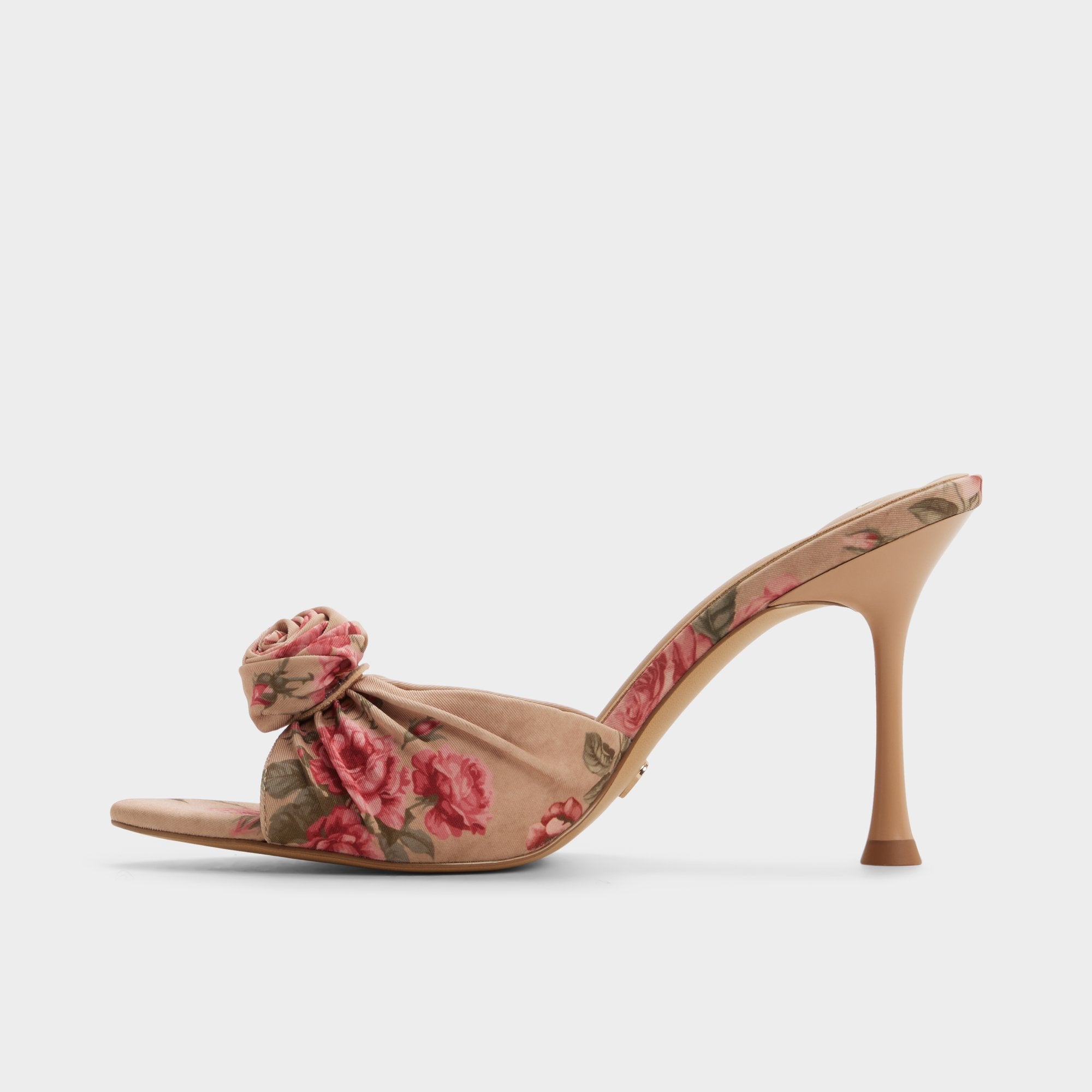 ALDO Rosalina mules satin fleuri à talon