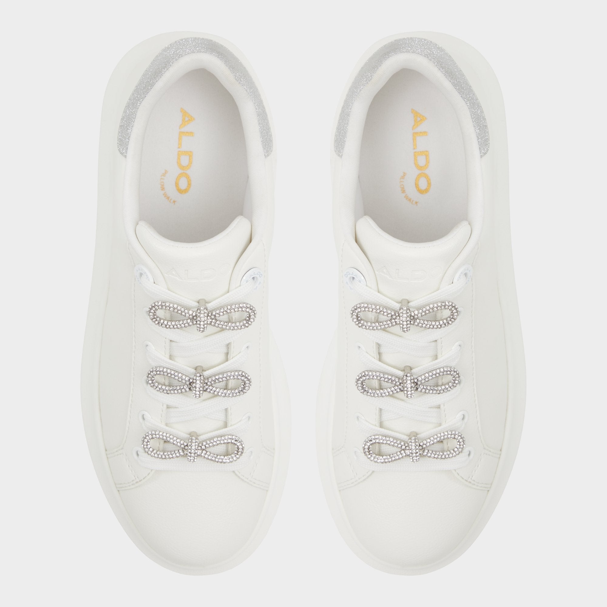 ALDO Merrick sneakers plateforme basses blanches