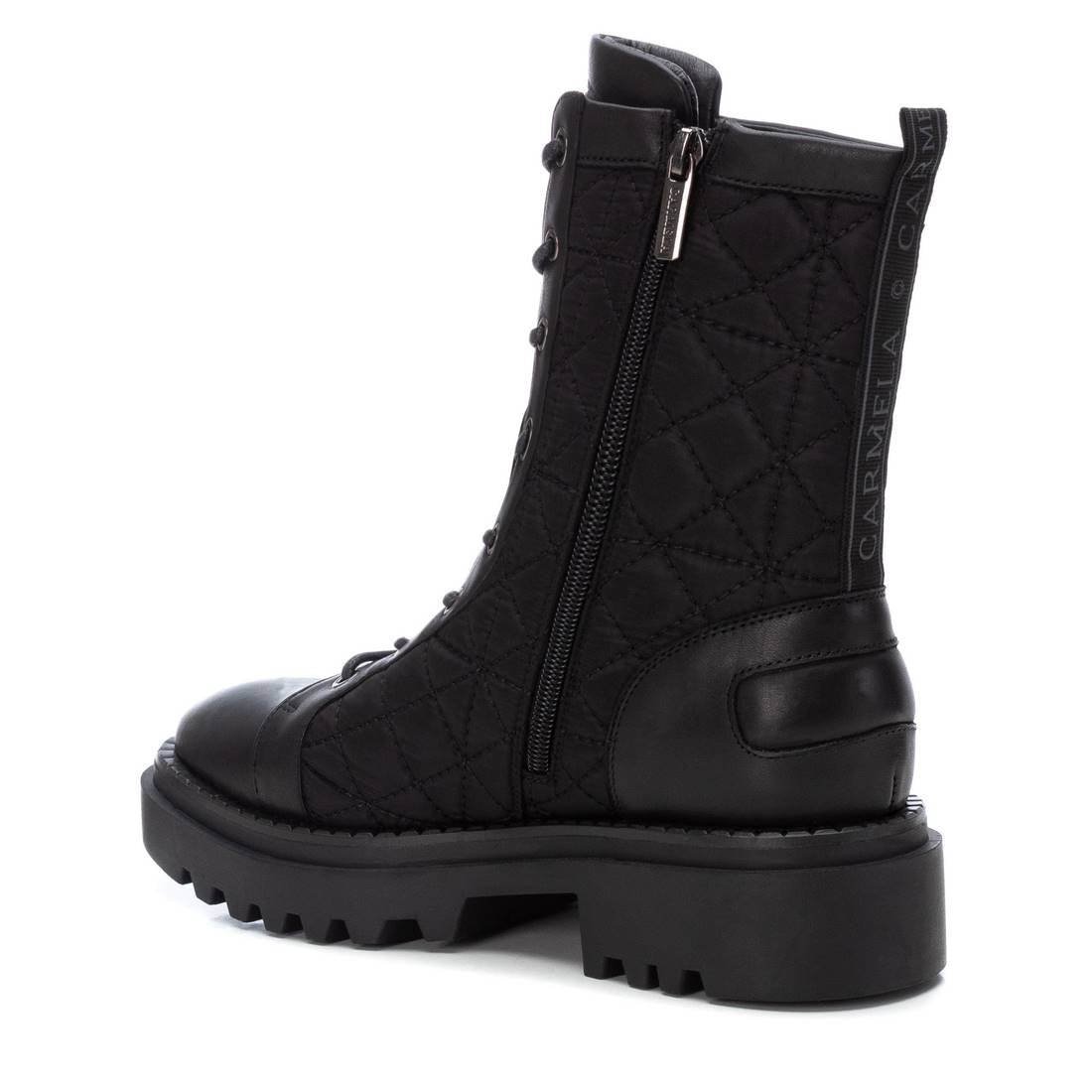 Carmela 16012701 bottines cuir noir track