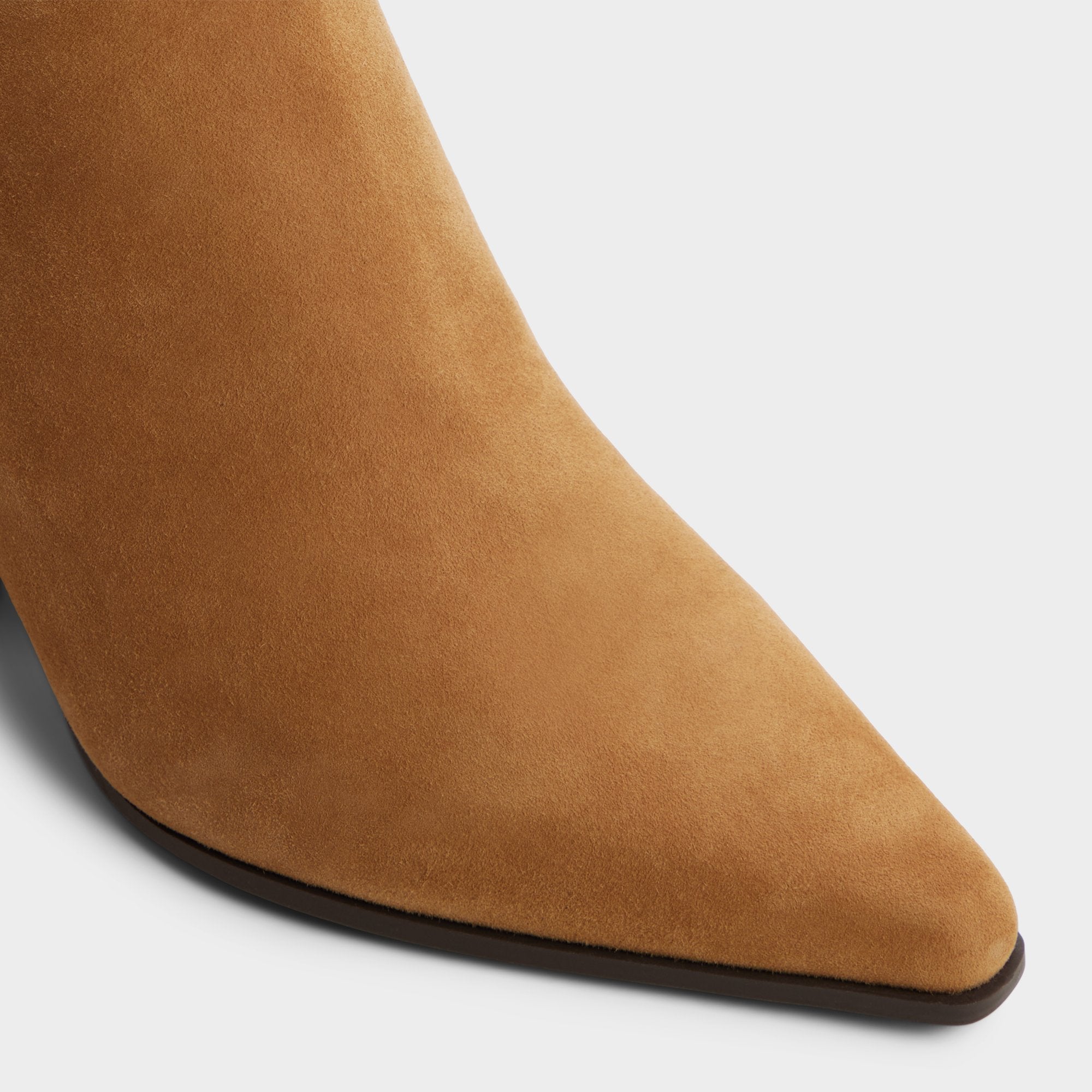 ALDO Shaniah bottes suède franges marron talon bloc