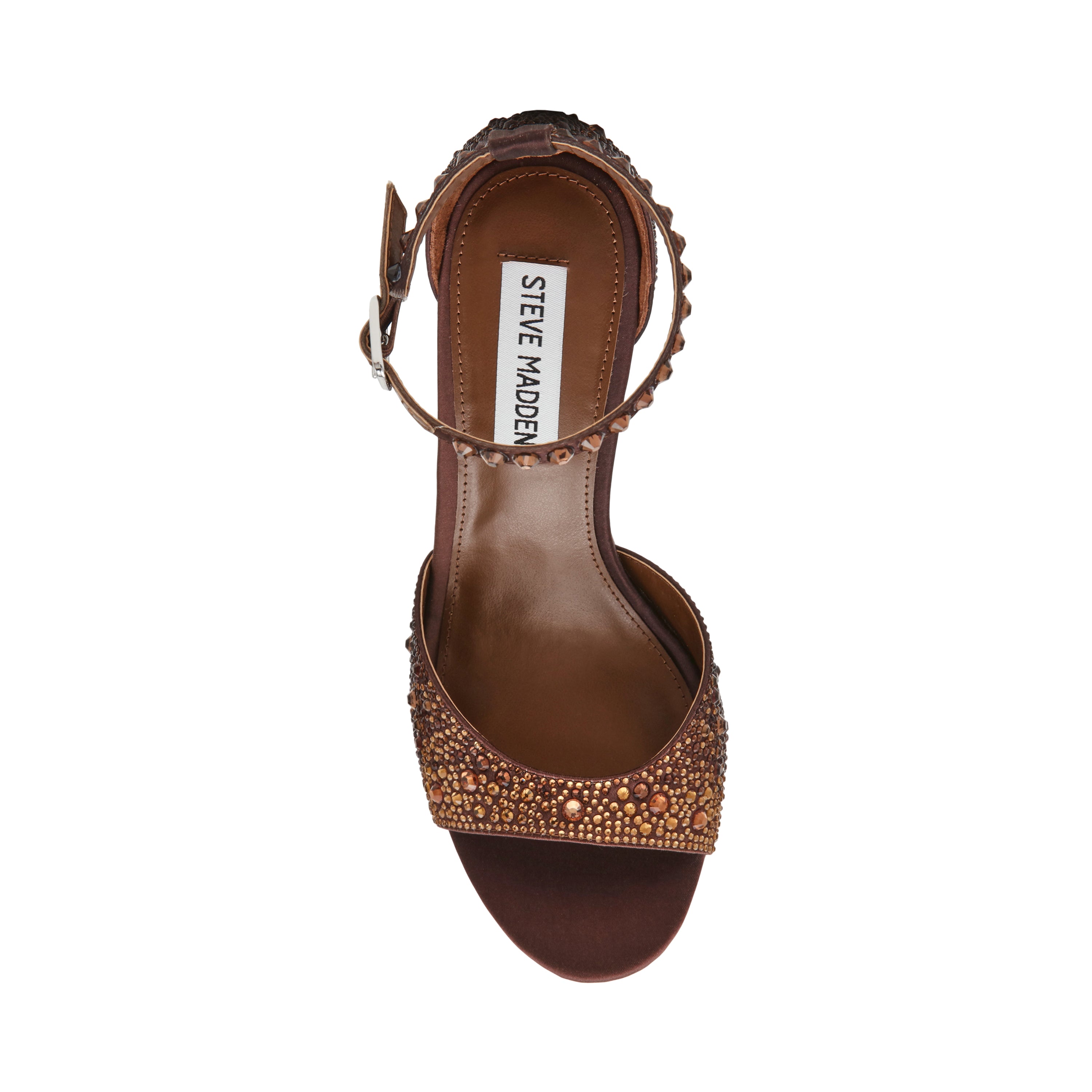 Steve Madden Raquelle sandale marron bronze talon 7 cm