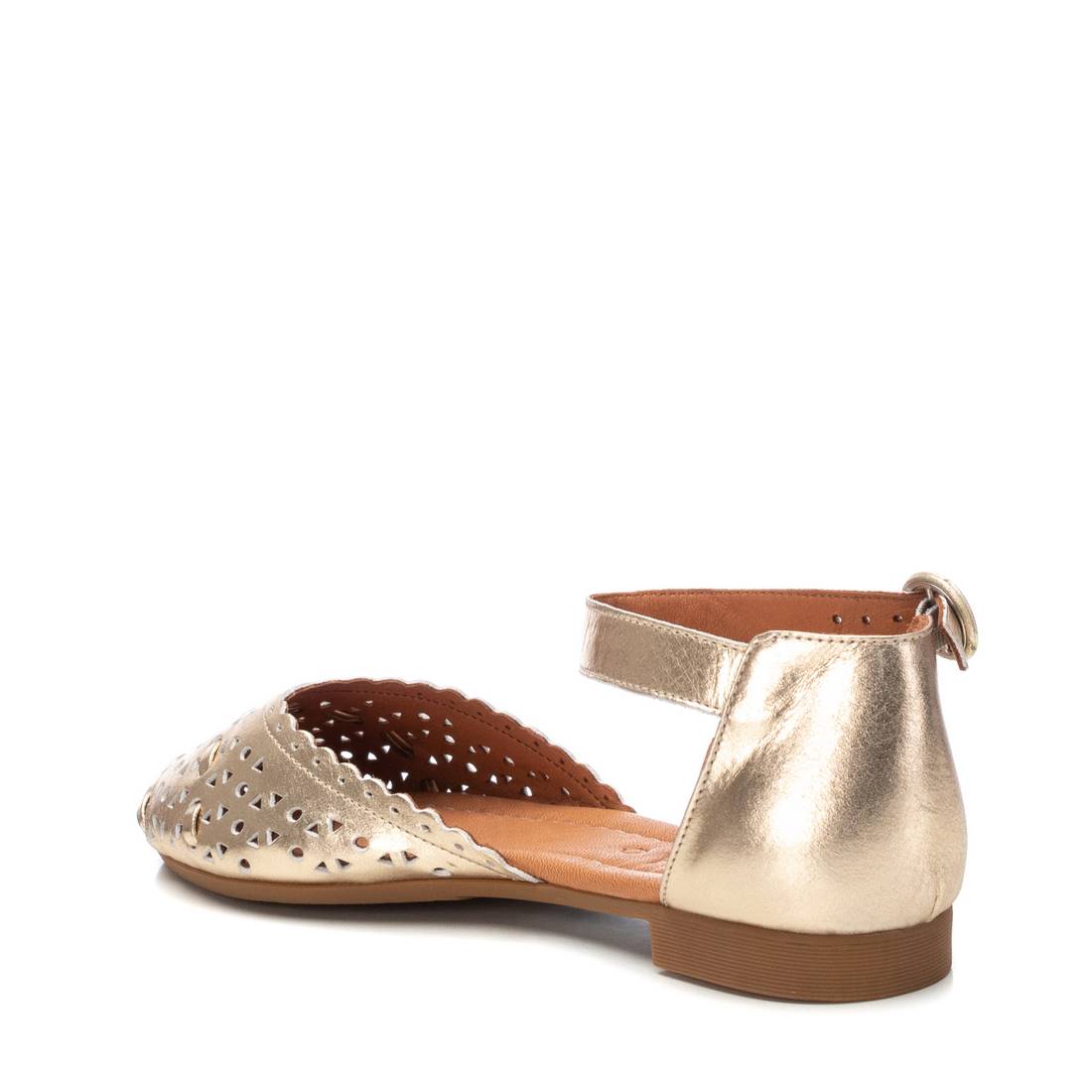 Carmela 16158006 ballerine femme cuir doré ajouré