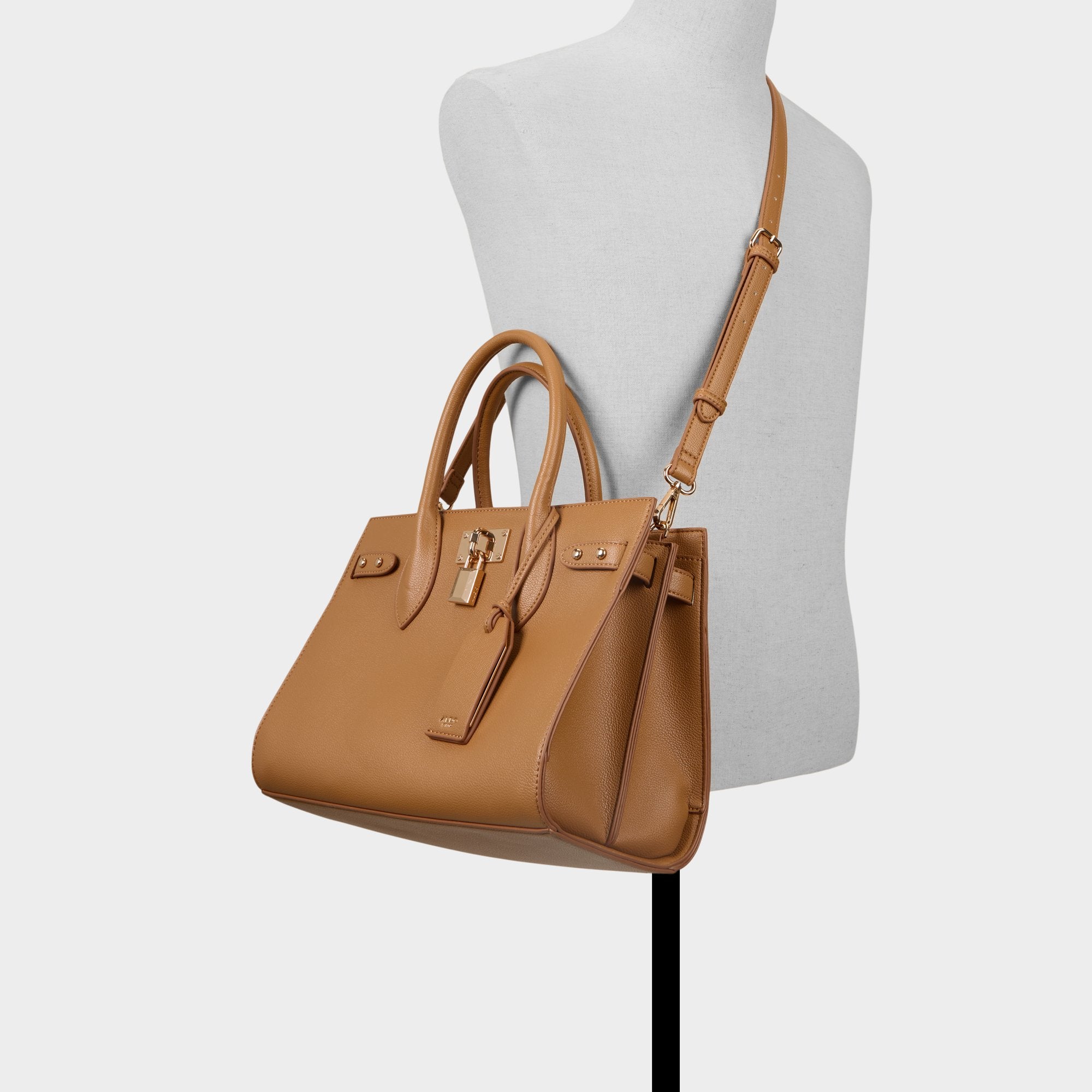 ALDO Jackietote sac cabas marron