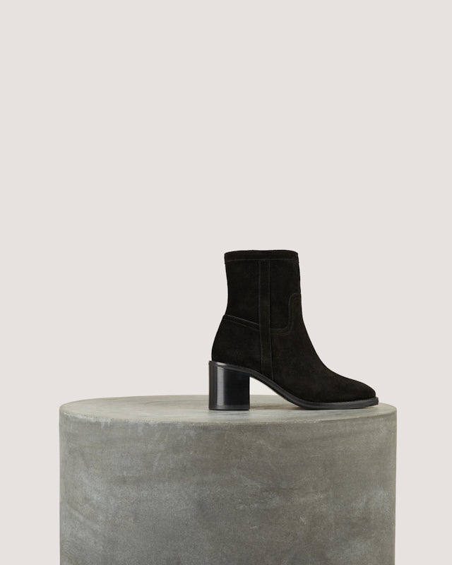 Tila March Laure bottine noire zip talon 6 cm