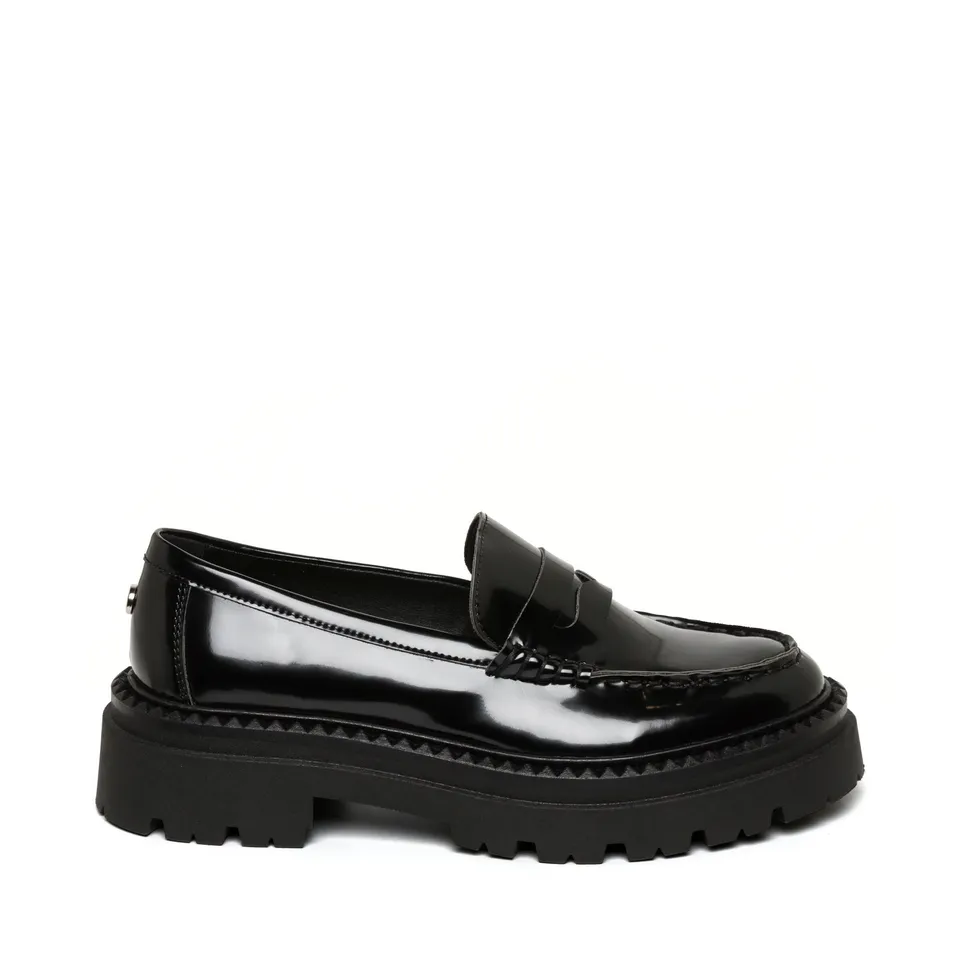 Steve Madden Katja mocassins noirs plats synthétique