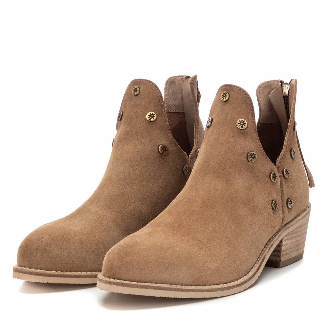 Carmela 16137302 bottines marron suède talon 5 cm