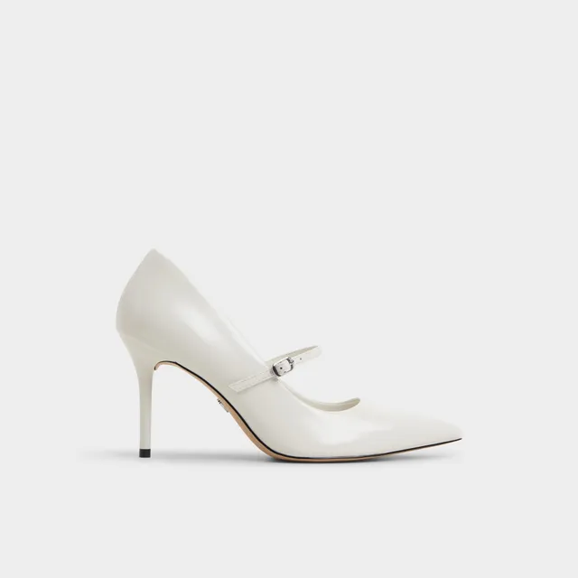 ALDO Eledeladar bottes blanches à talon