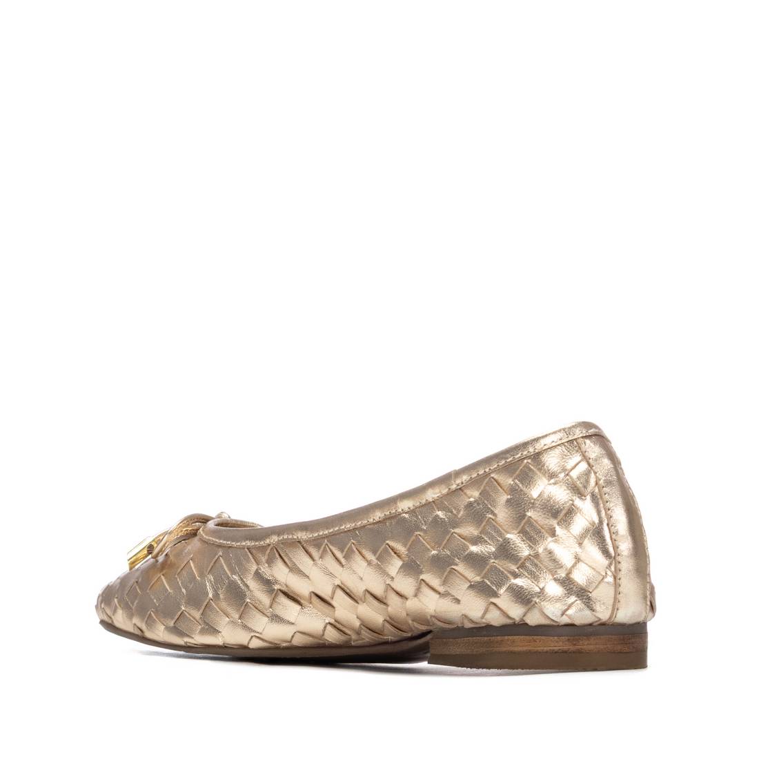 Carmela 16300104 ballerines femme doré cuir
