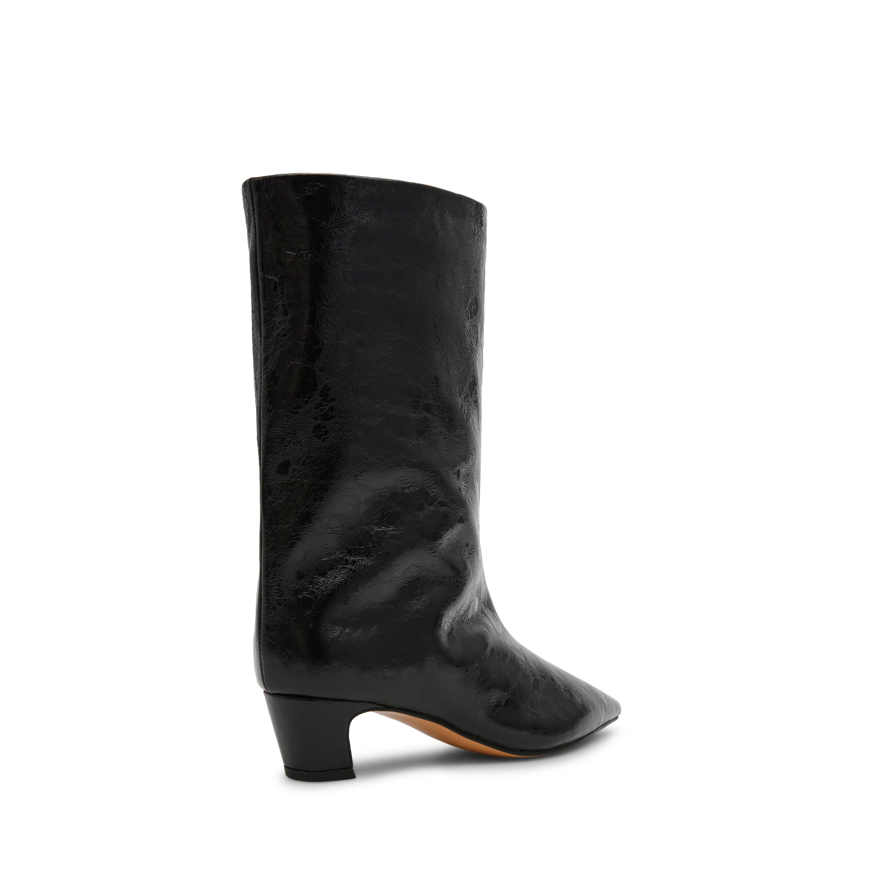 Steve Madden Lytton bottines cuir noir talon 4 cm