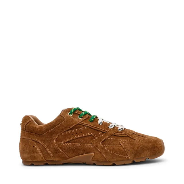 Steve Madden Asiel basket basse camel daim semelle 2 cm