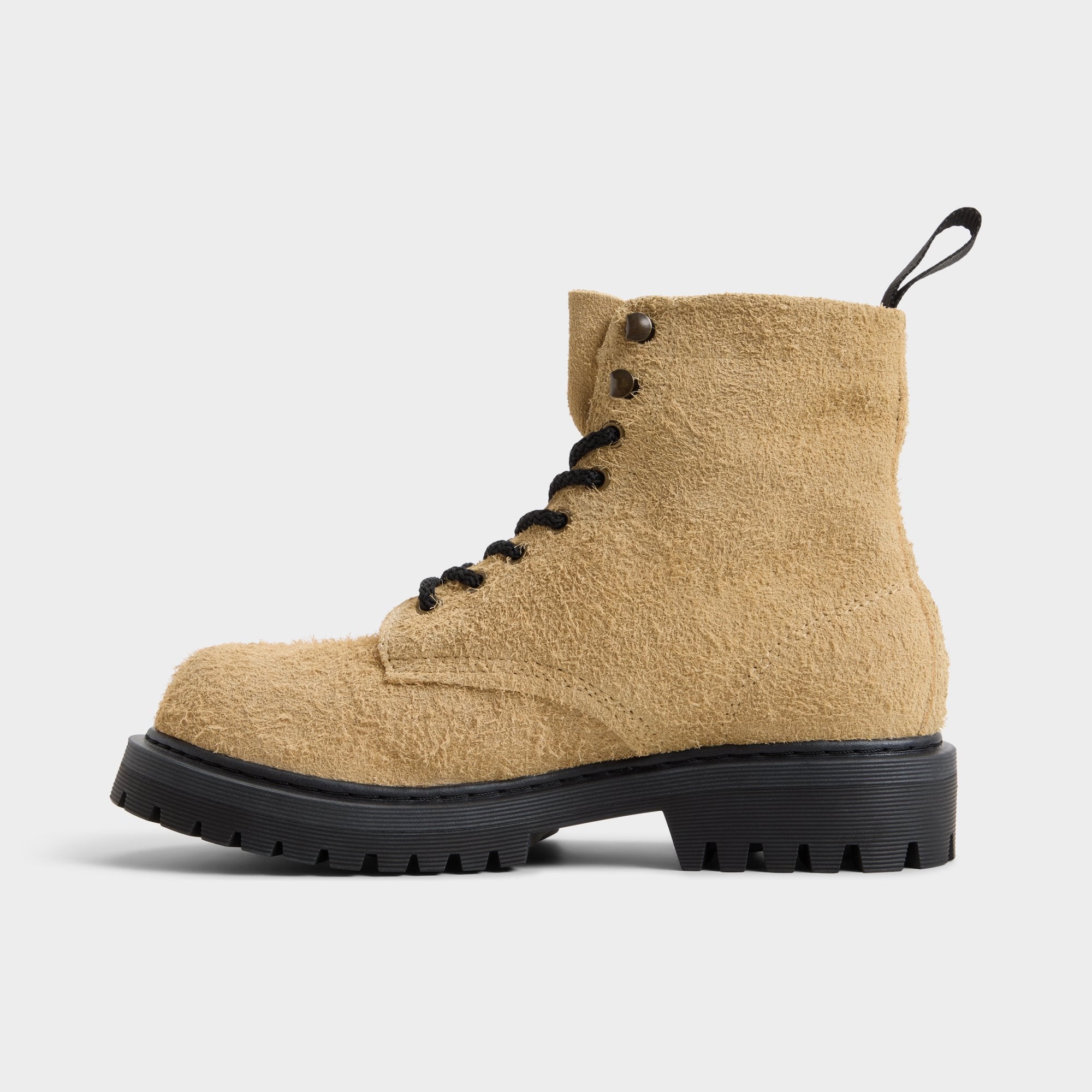 Aldo Doublezero bottines à lacets beige semelle crantée