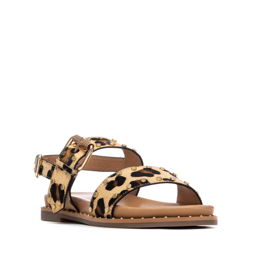 Carmela 163197 16319704 sandale cuir léopard
