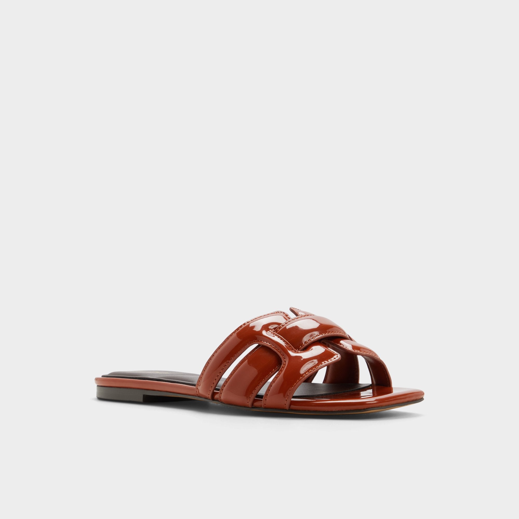 ALDO Elenaria sandales plates marron