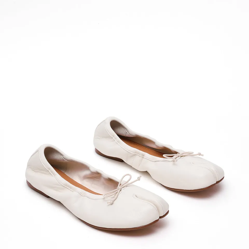 Steve Madden Carin ballerines cuir beige talon 1,5 cm