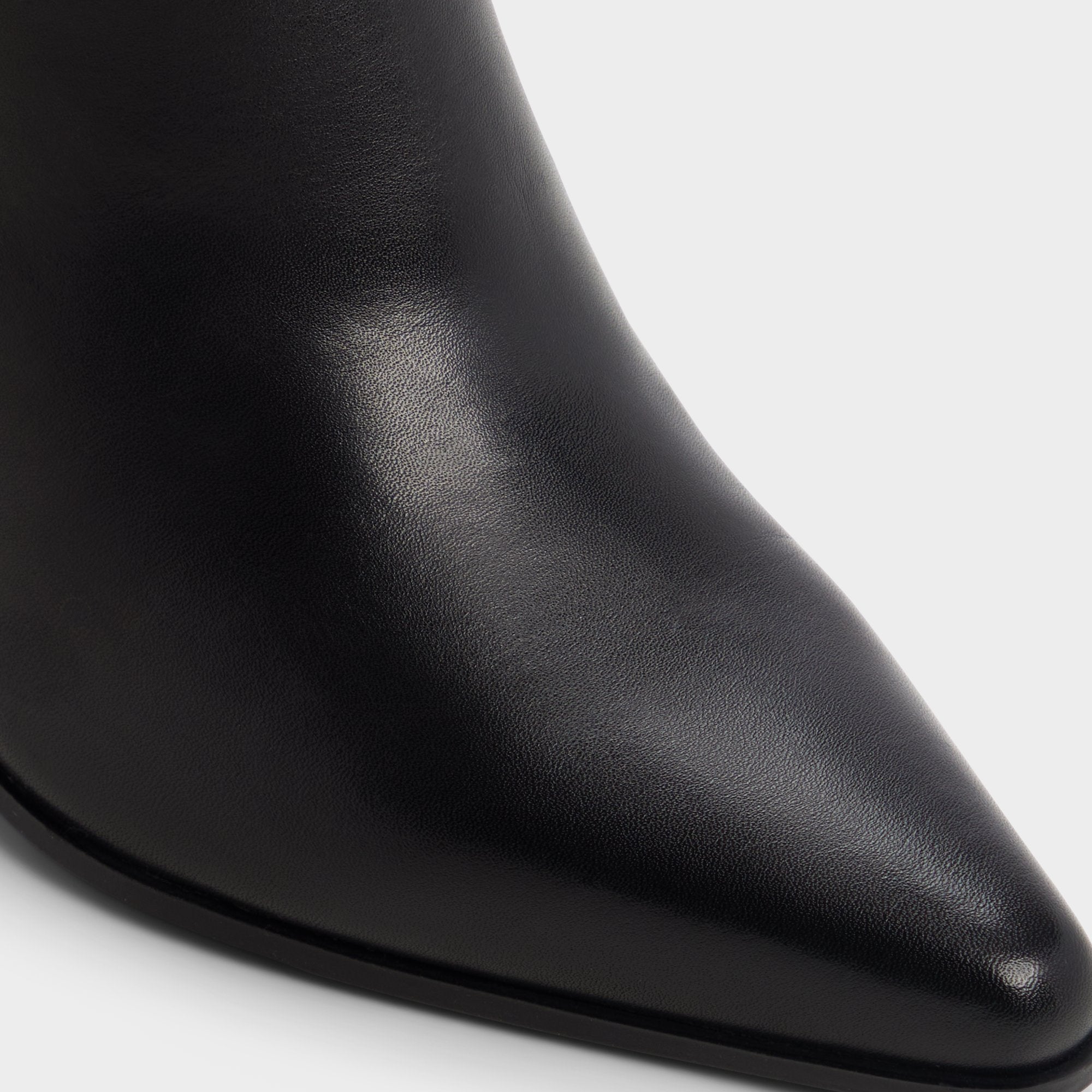 ALDO Kaelya bottes hautes noires franges talon bloc
