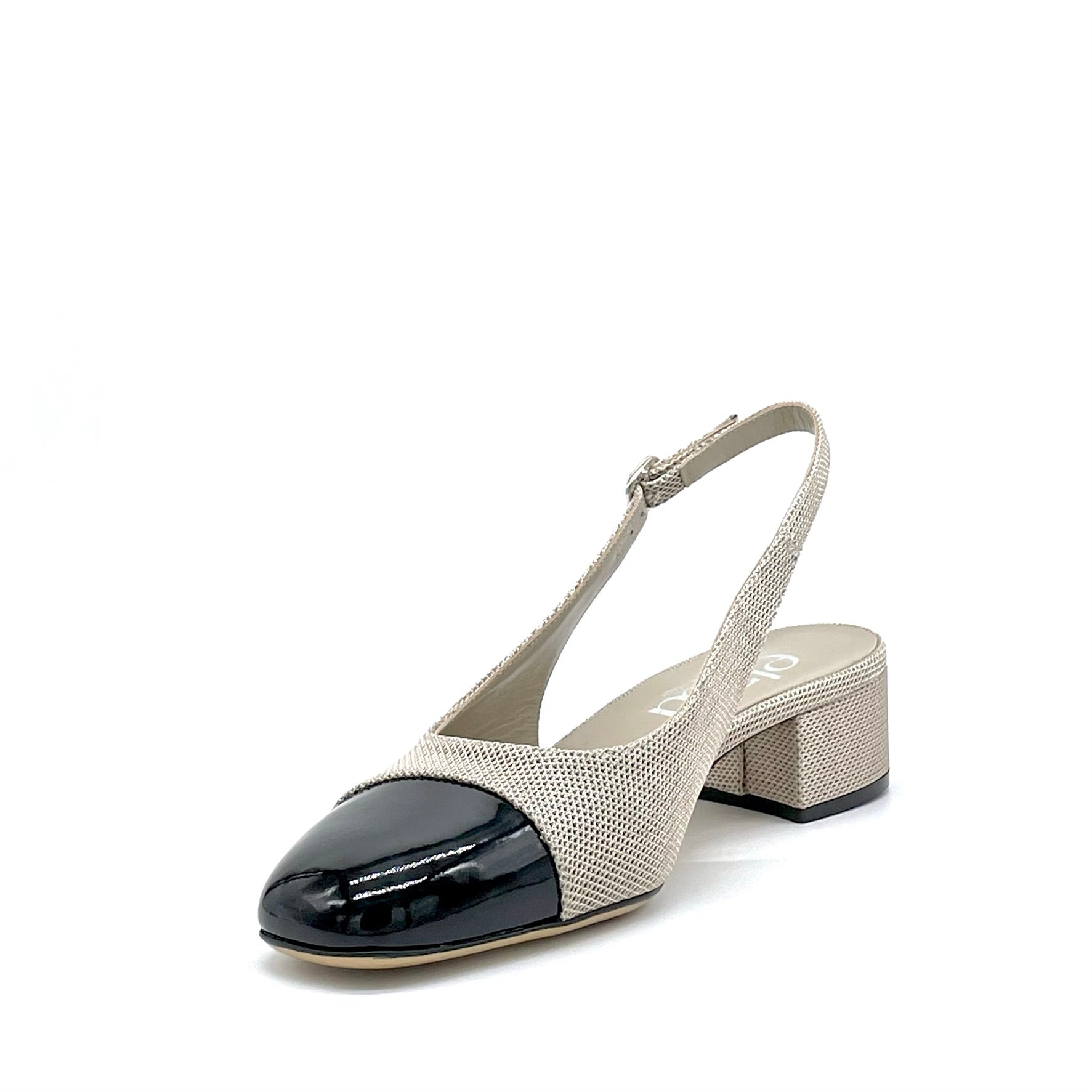 Elata 15128-1 slingback beige talon 3,5 cm