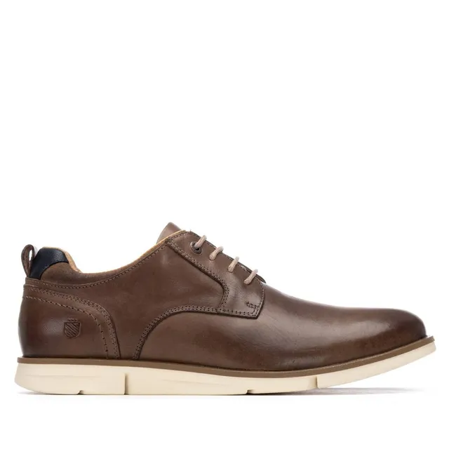 Carmela 16390903 derby homme marron cuir taupe