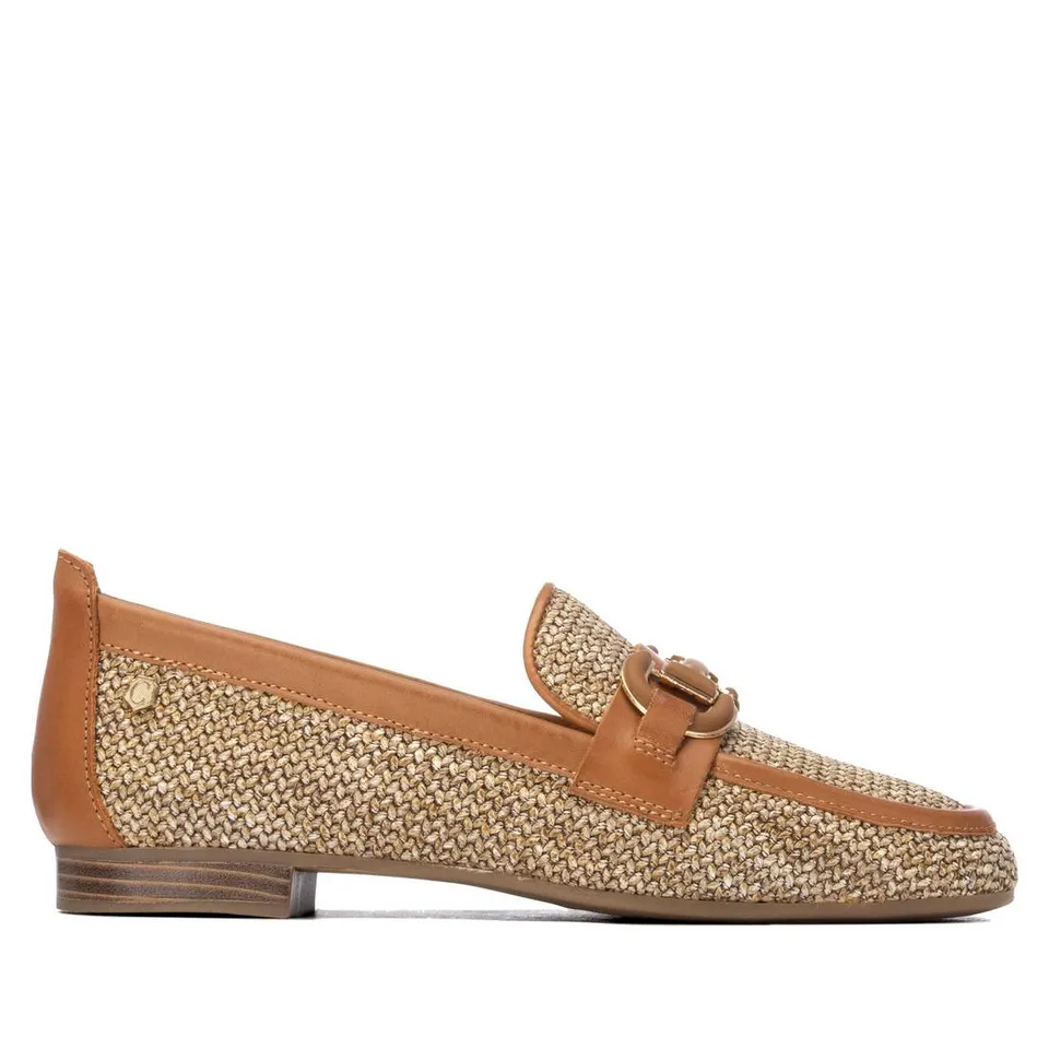 Carmela 16321901 mocassins tressés camel