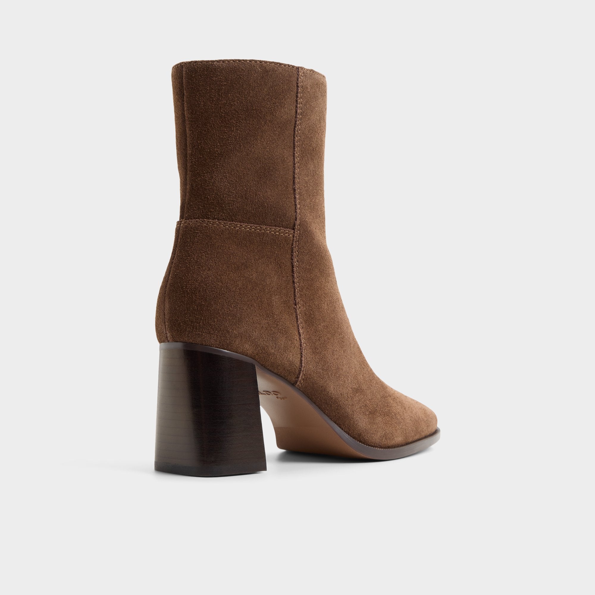 Aldo Marllie bottine femme marron talon bloc
