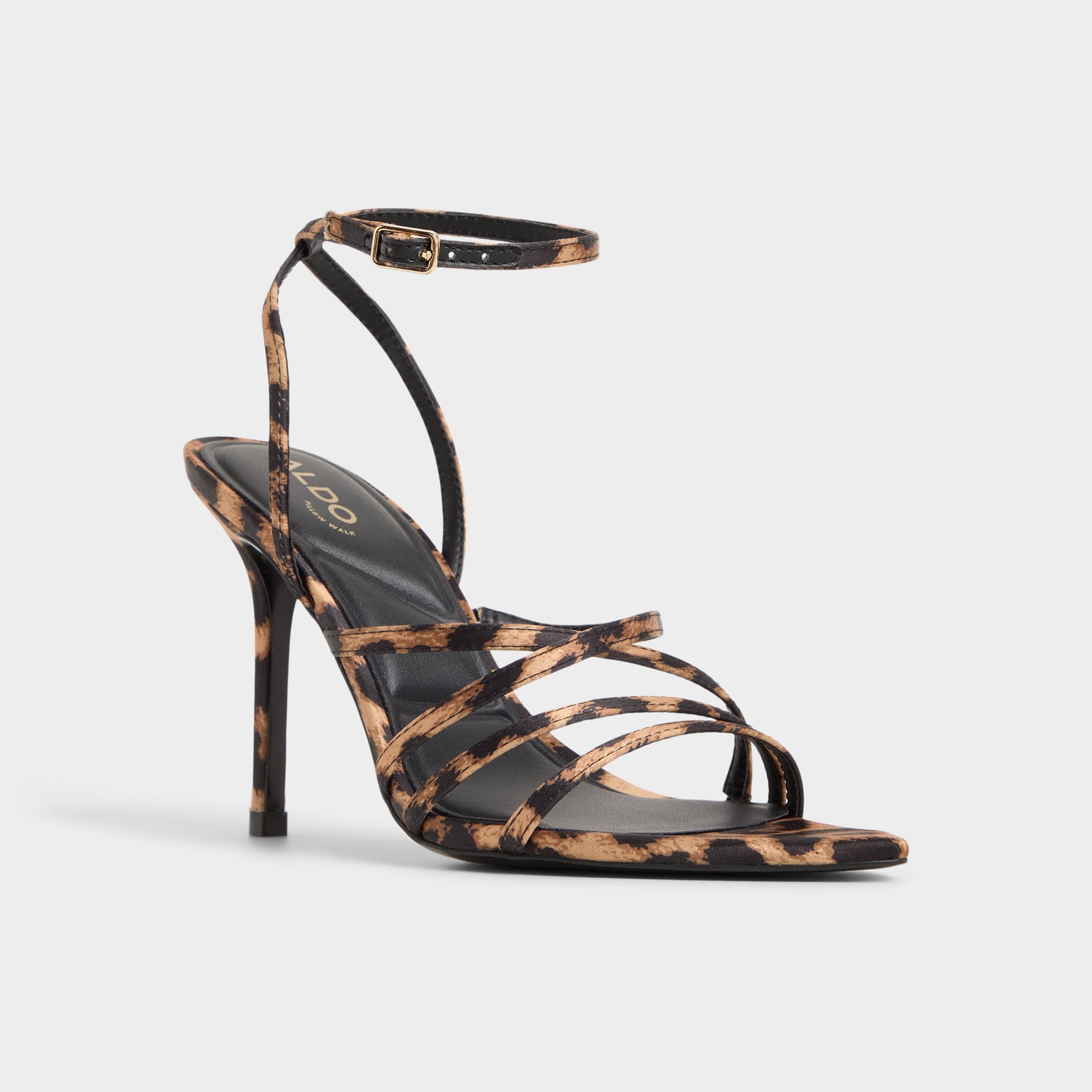 ALDO Solania escarpins léopard bout ouvert